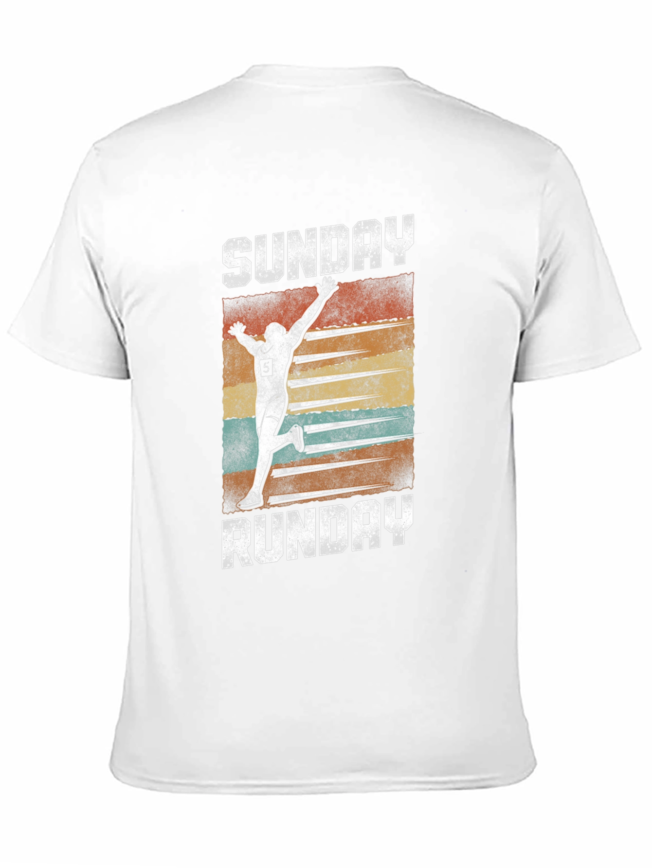 Sunday Runday Graphic Tee - Mens Black T-Shirt