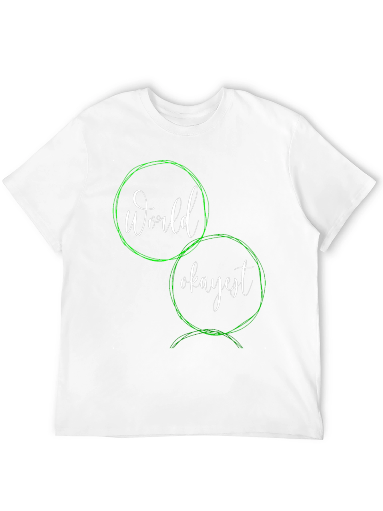 Worlds Okayest T-Shirt - Funny Sarcastic Graphic Tee