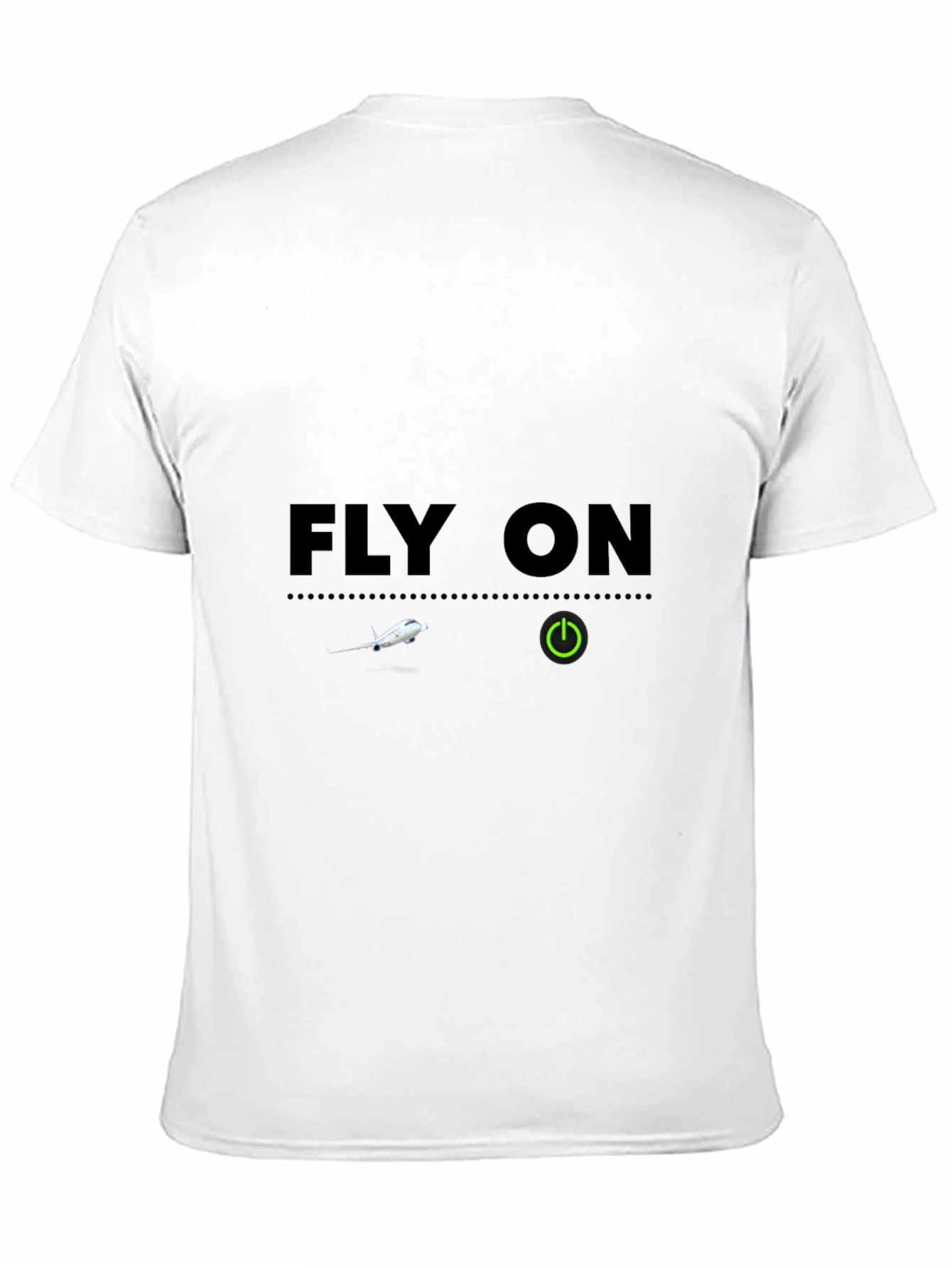 Fly On T-Shirt - Aviation Inspired Graphic Tee