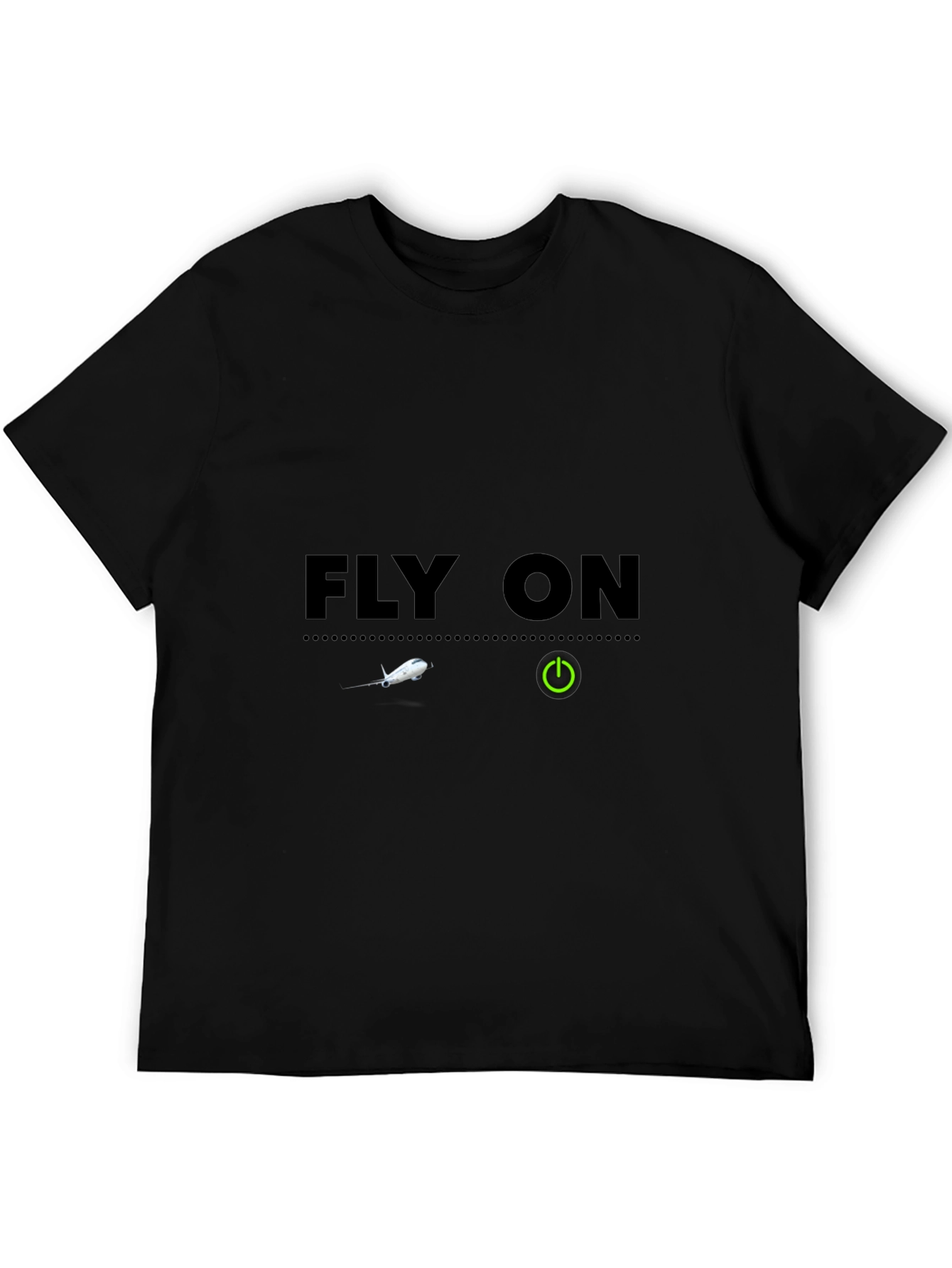 Fly On T-Shirt - Aviation Inspired Graphic Tee
