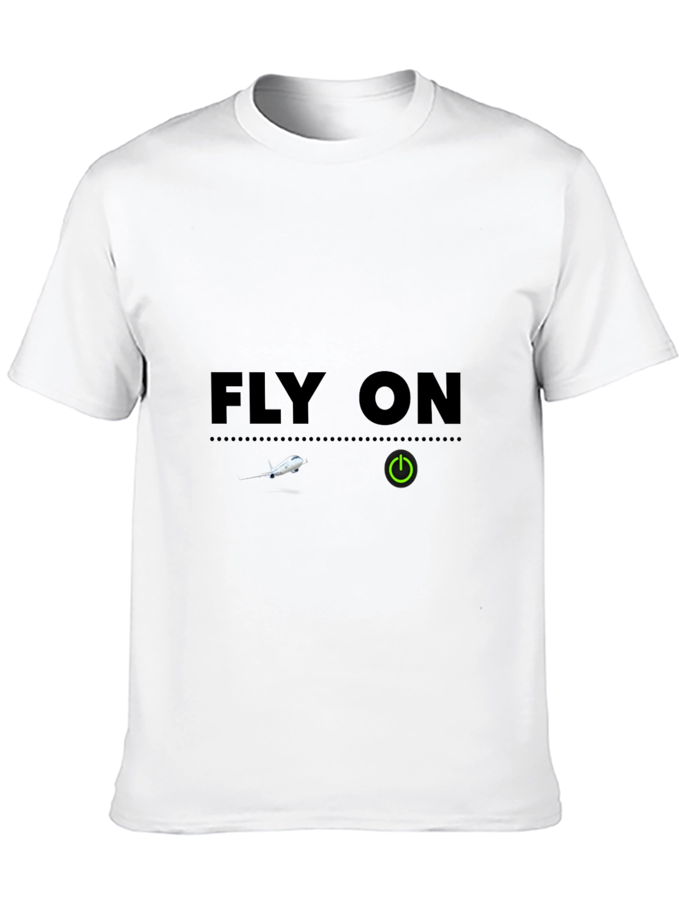 Fly On T-Shirt - Aviation Inspired Graphic Tee