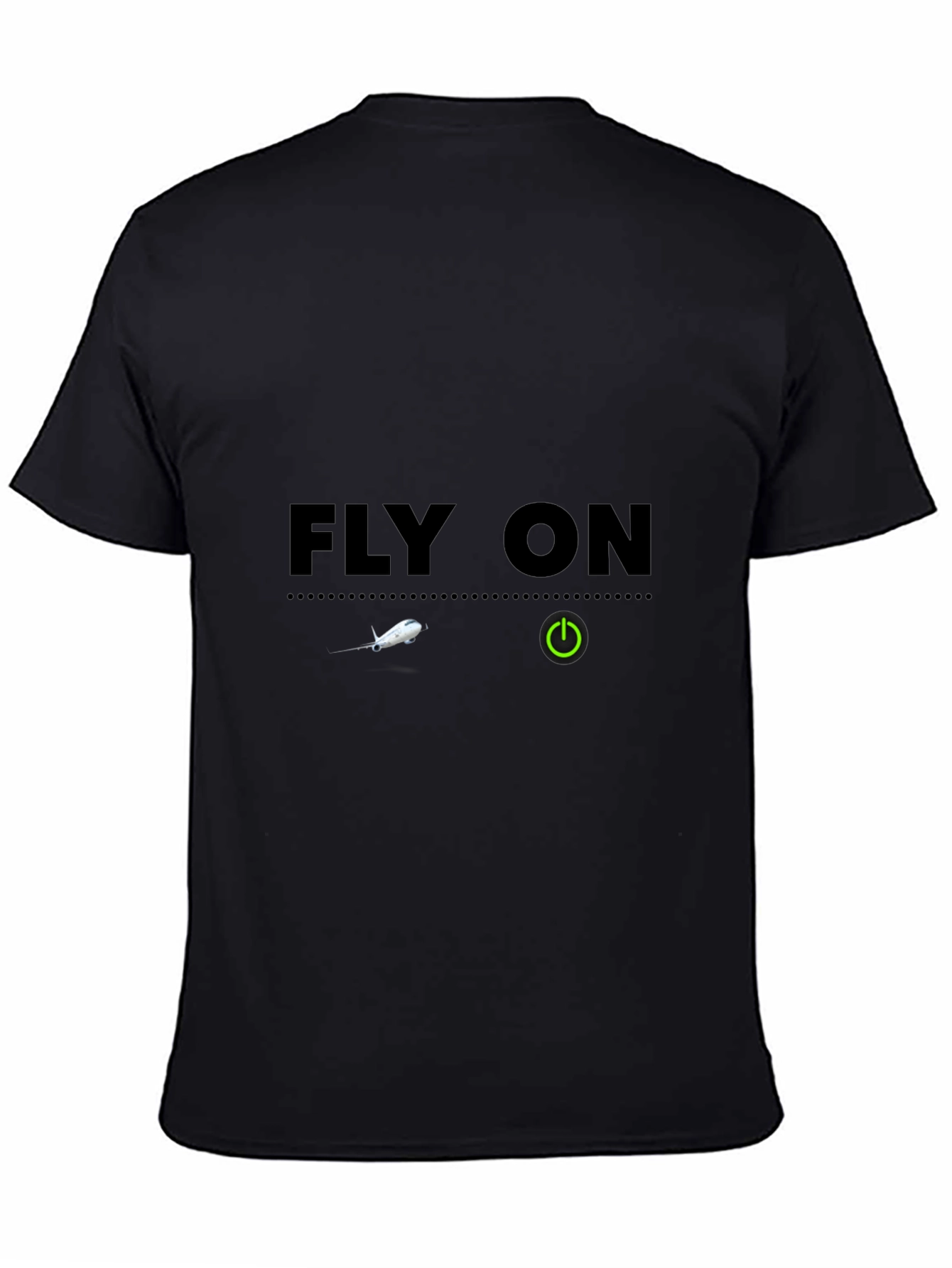 Fly On T-Shirt - Aviation Inspired Graphic Tee