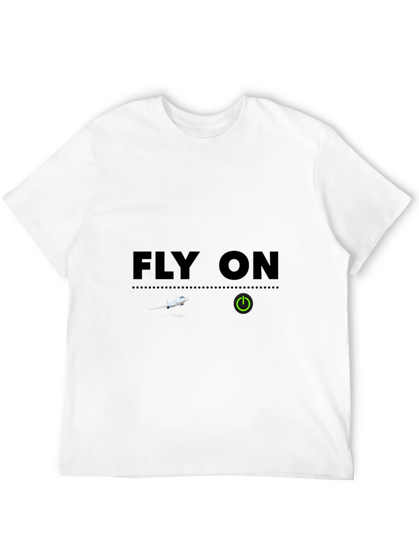 Fly On T-Shirt - Aviation Inspired Graphic Tee