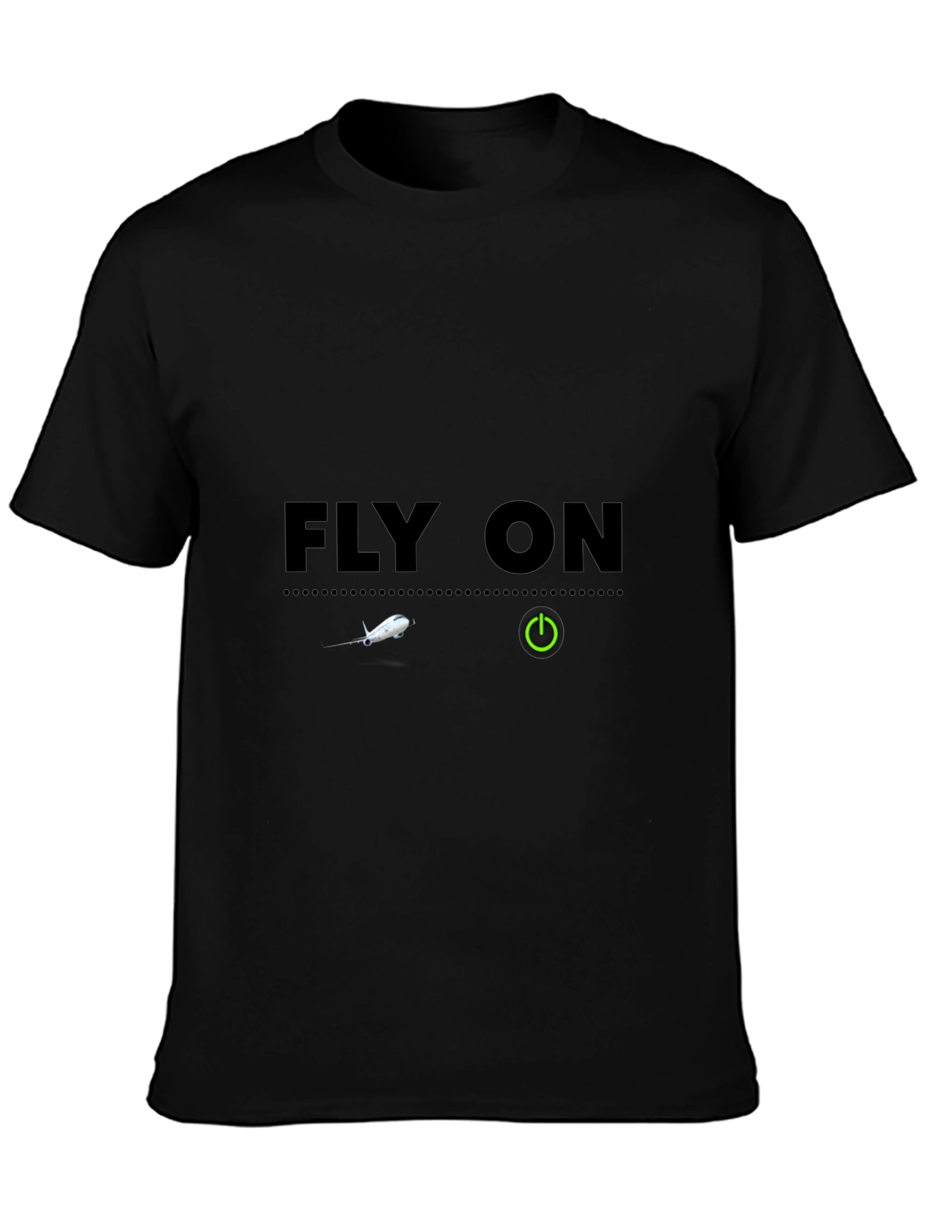Fly On T-Shirt - Aviation Inspired Graphic Tee
