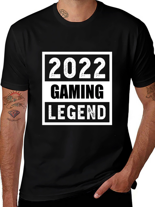 2022 Gaming Legend Black T-Shirt