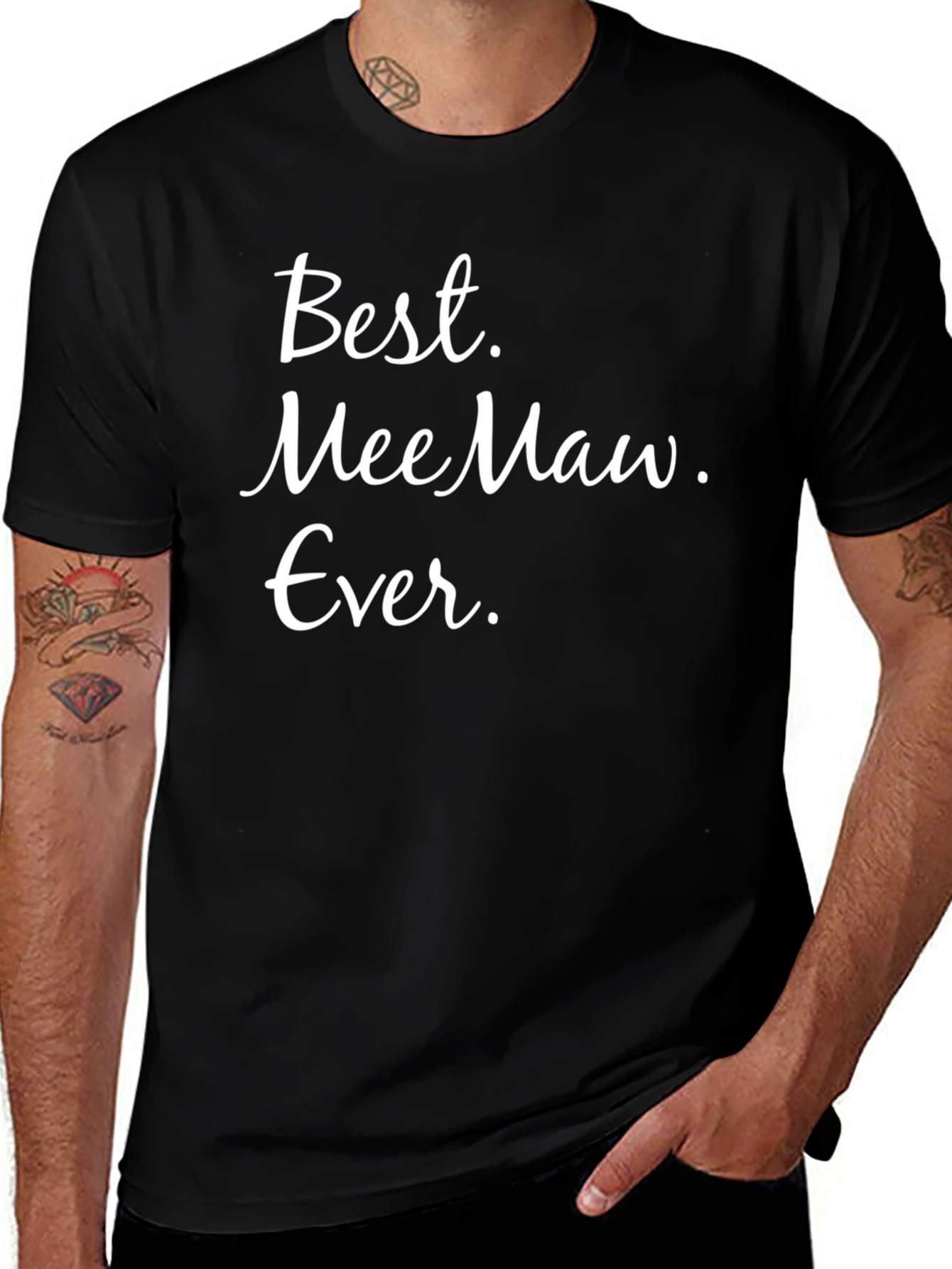 Best MeeMaw Ever Graphic T-Shirt