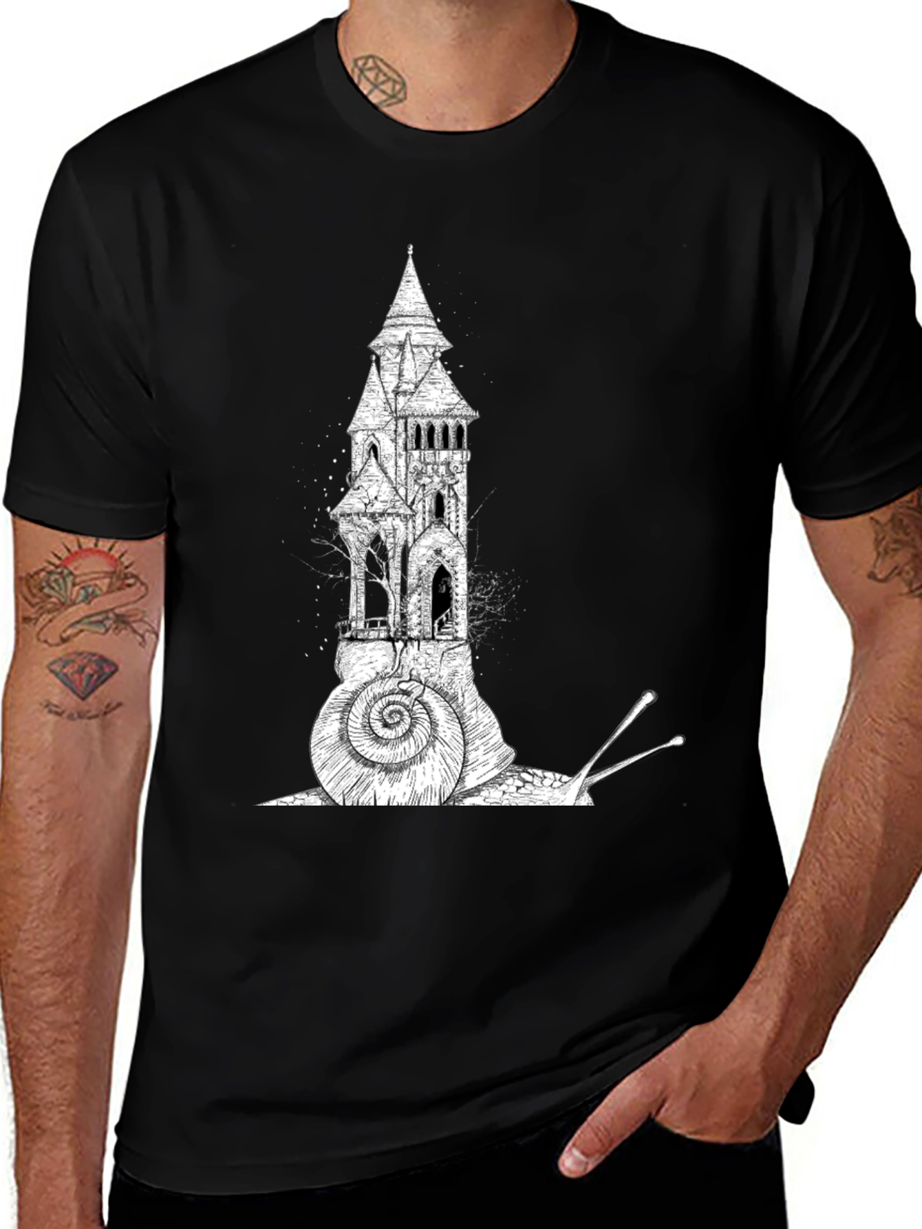Snail House Graphic Tee