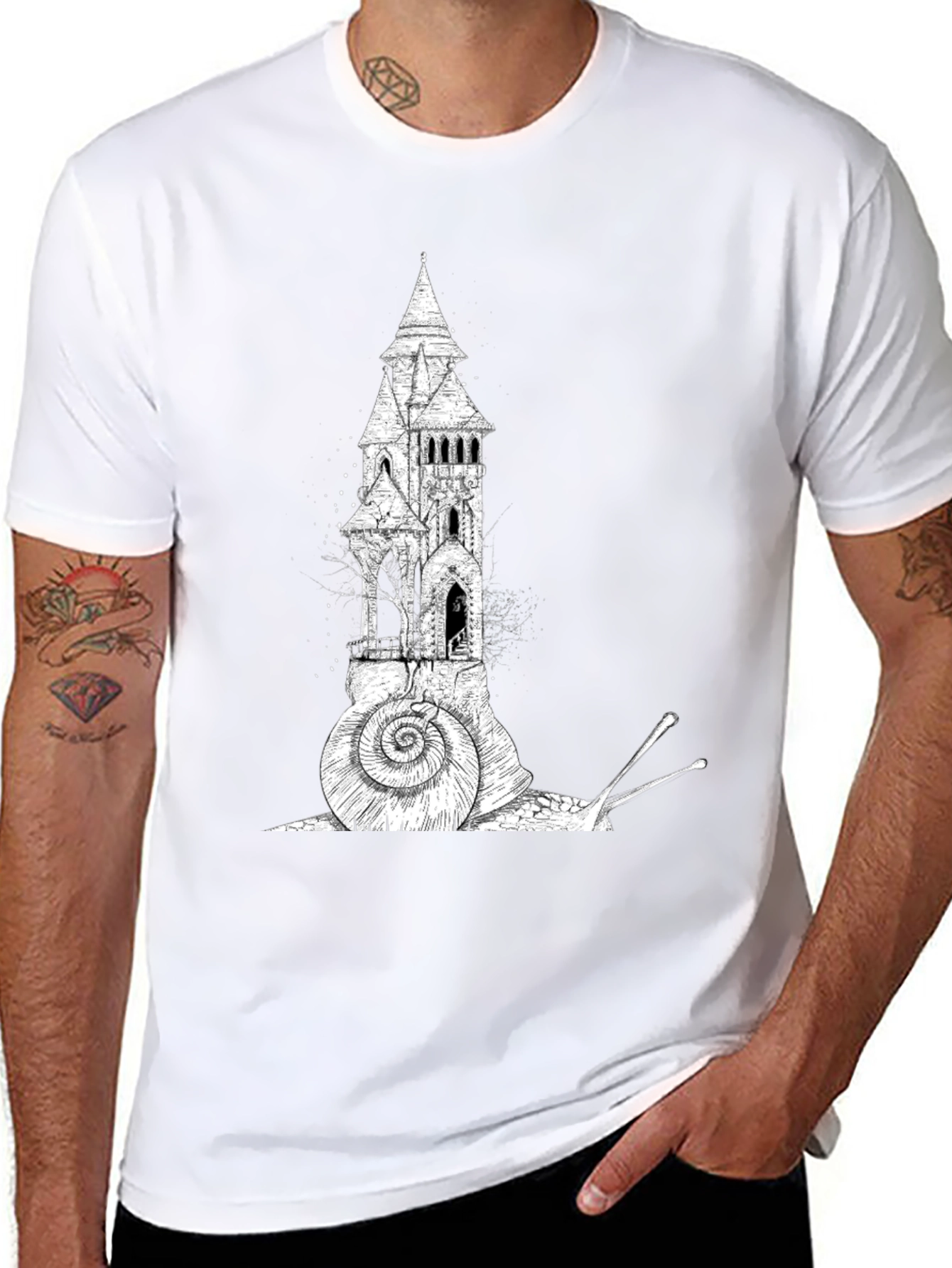 Snail House Graphic Tee