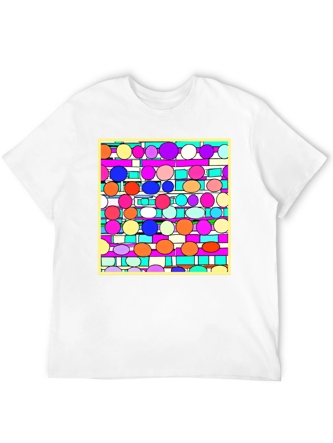 Abstract Circle Pattern Tee