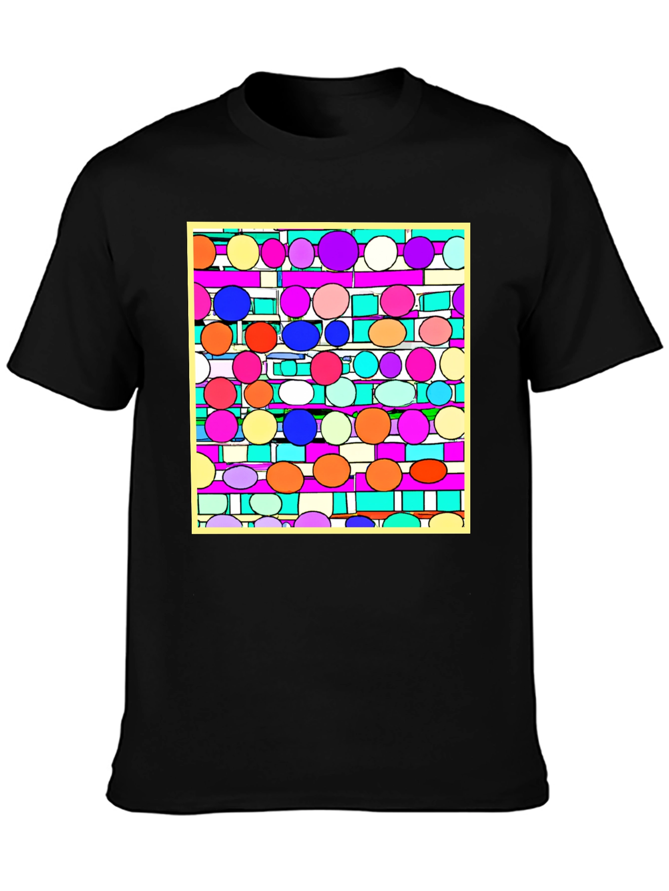 Abstract Circle Pattern Tee