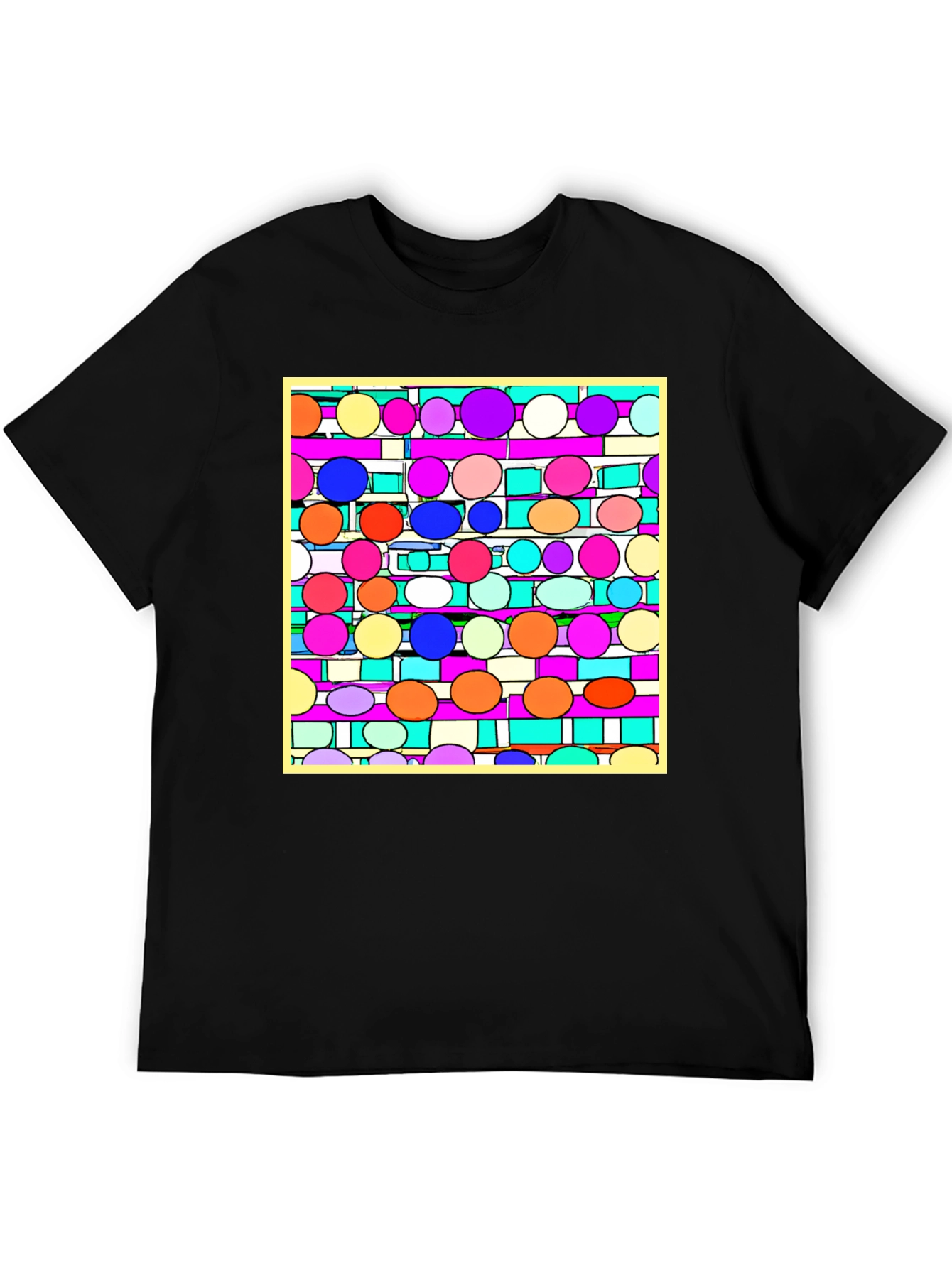 Abstract Circle Pattern Tee