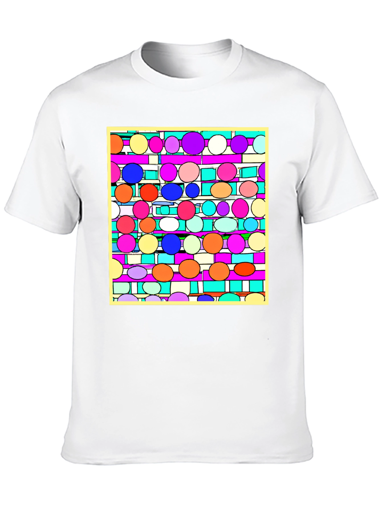 Abstract Circle Pattern Tee