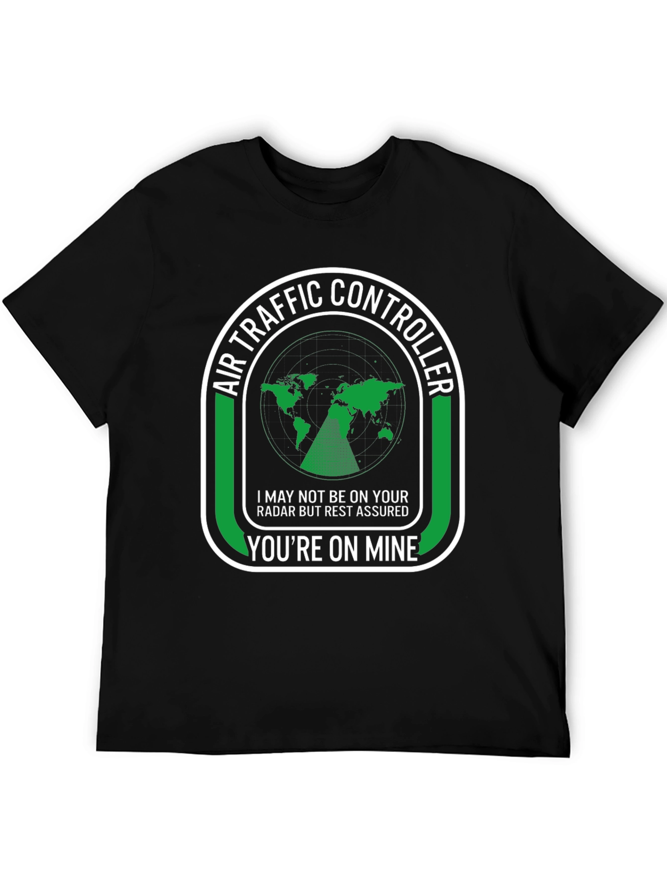 Air Traffic Controller Radar Graphic T-Shirt