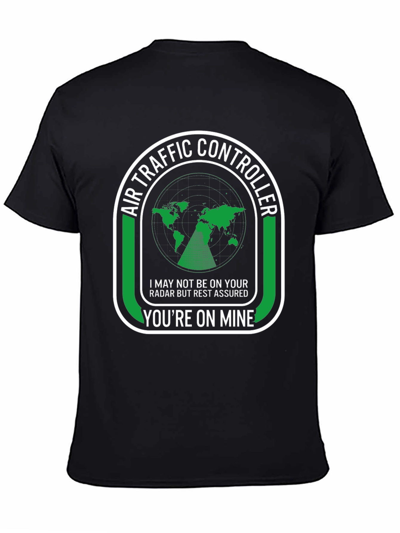 Air Traffic Controller Radar Graphic T-Shirt