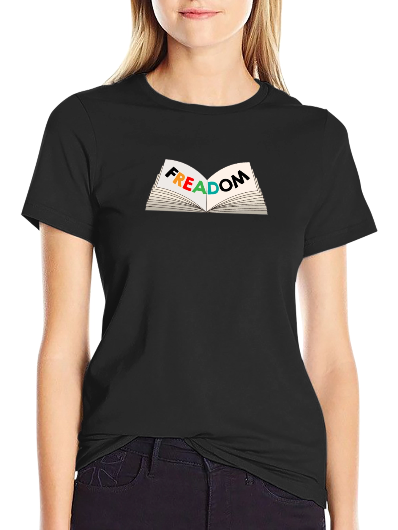 Freedom Book T-Shirt - Express Yourself!