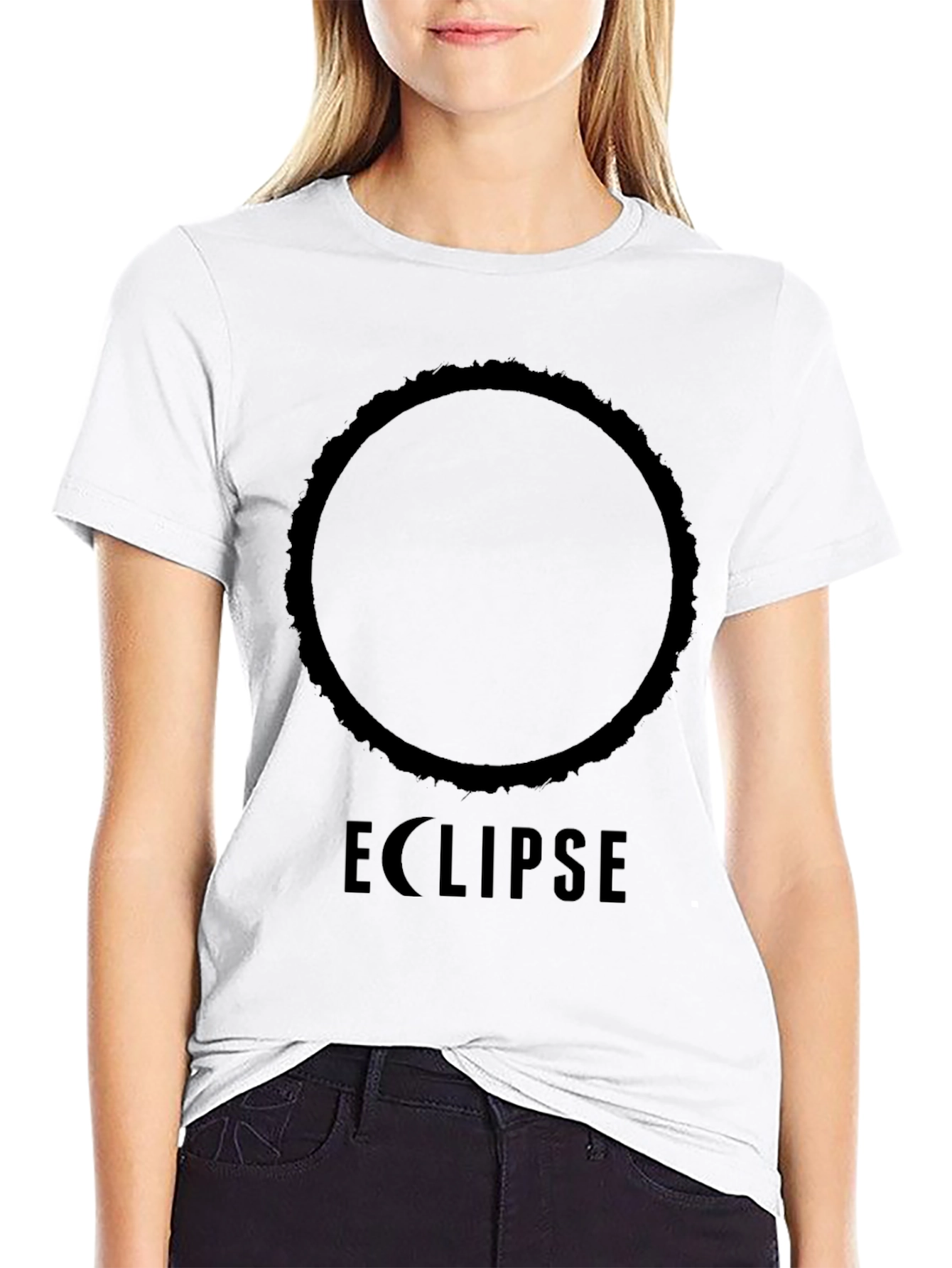Eclipse Graphic Print T-Shirt