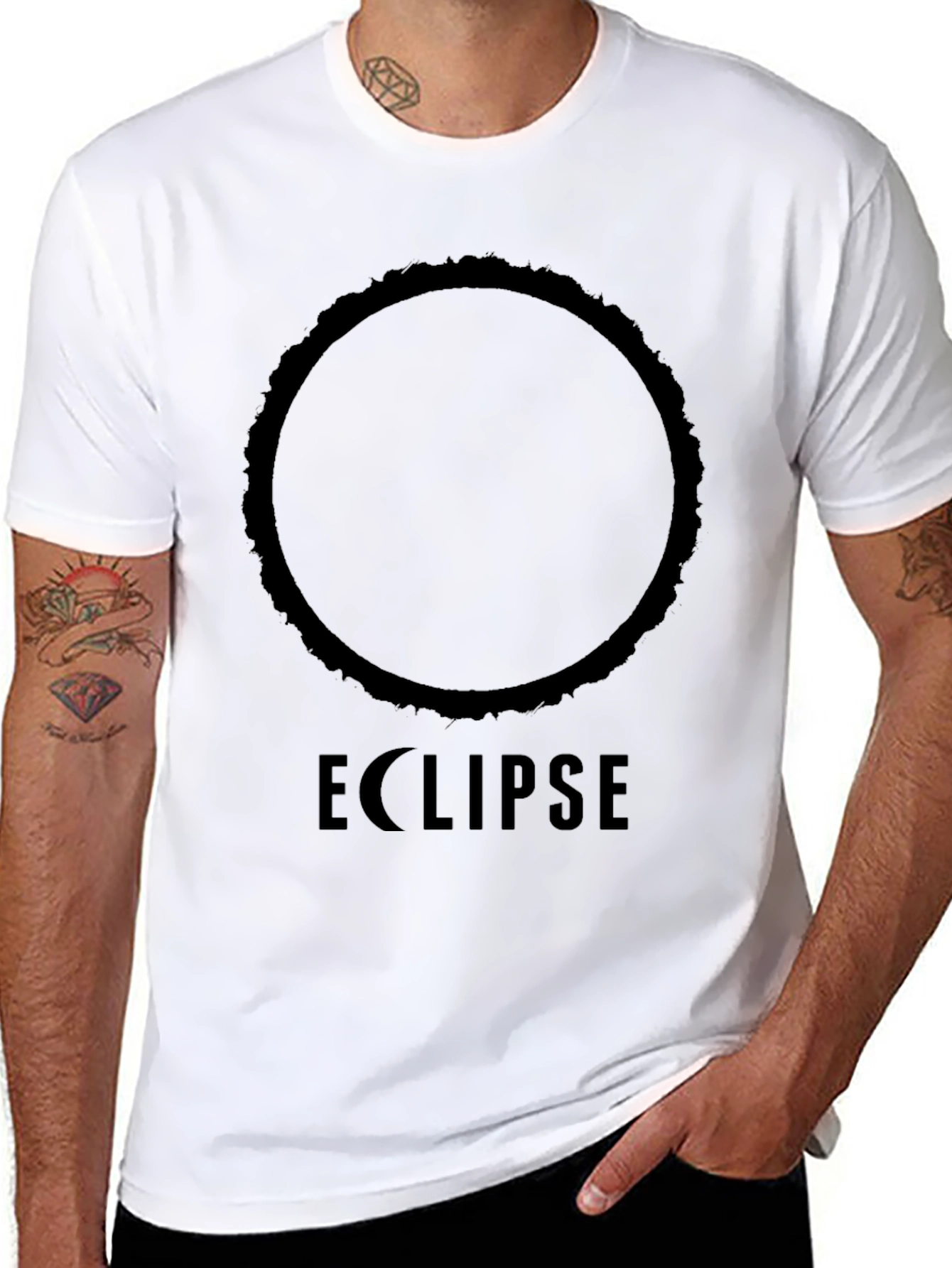 Eclipse Graphic Print T-Shirt