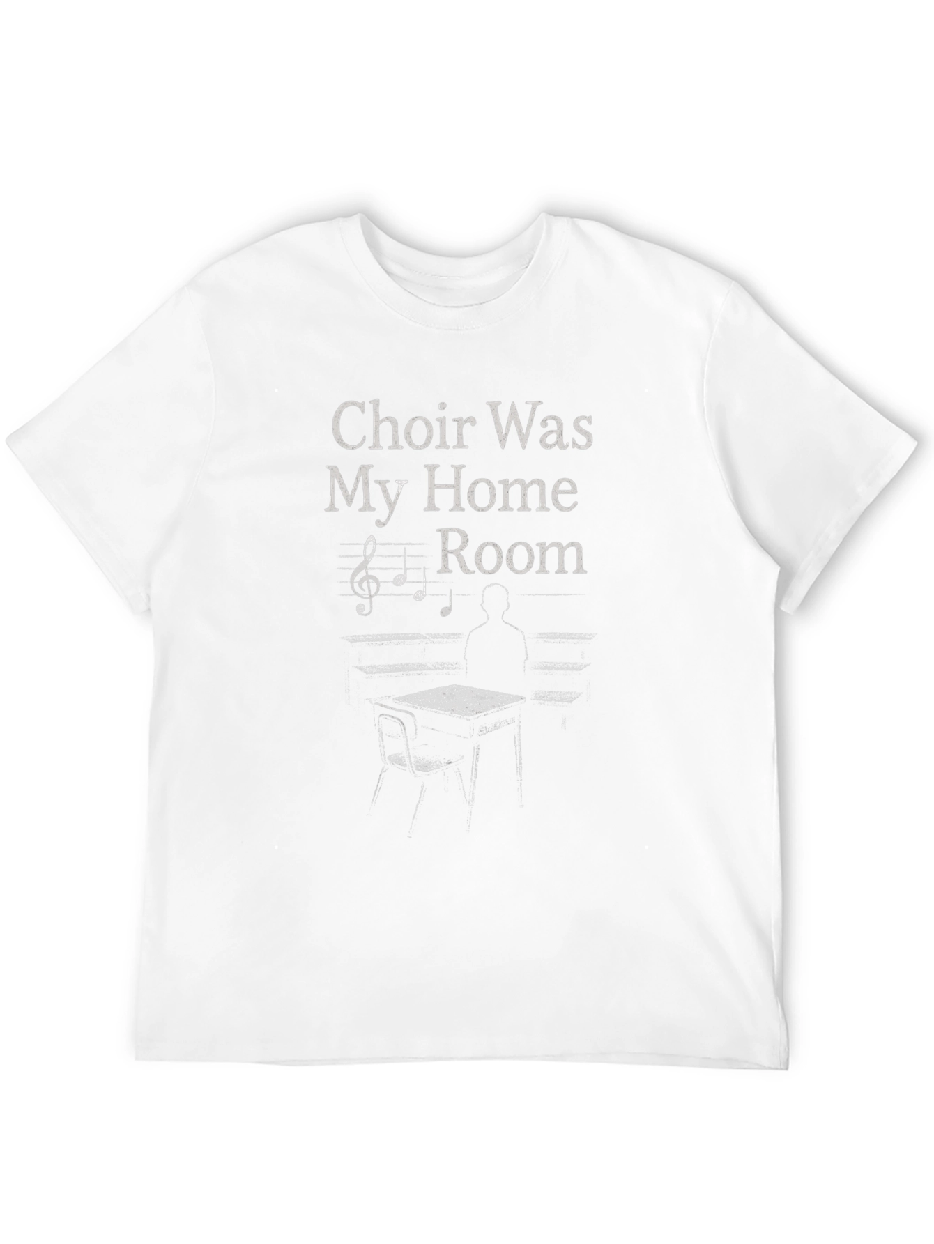 Choir Was My Home Room Graphic T-Shirt
