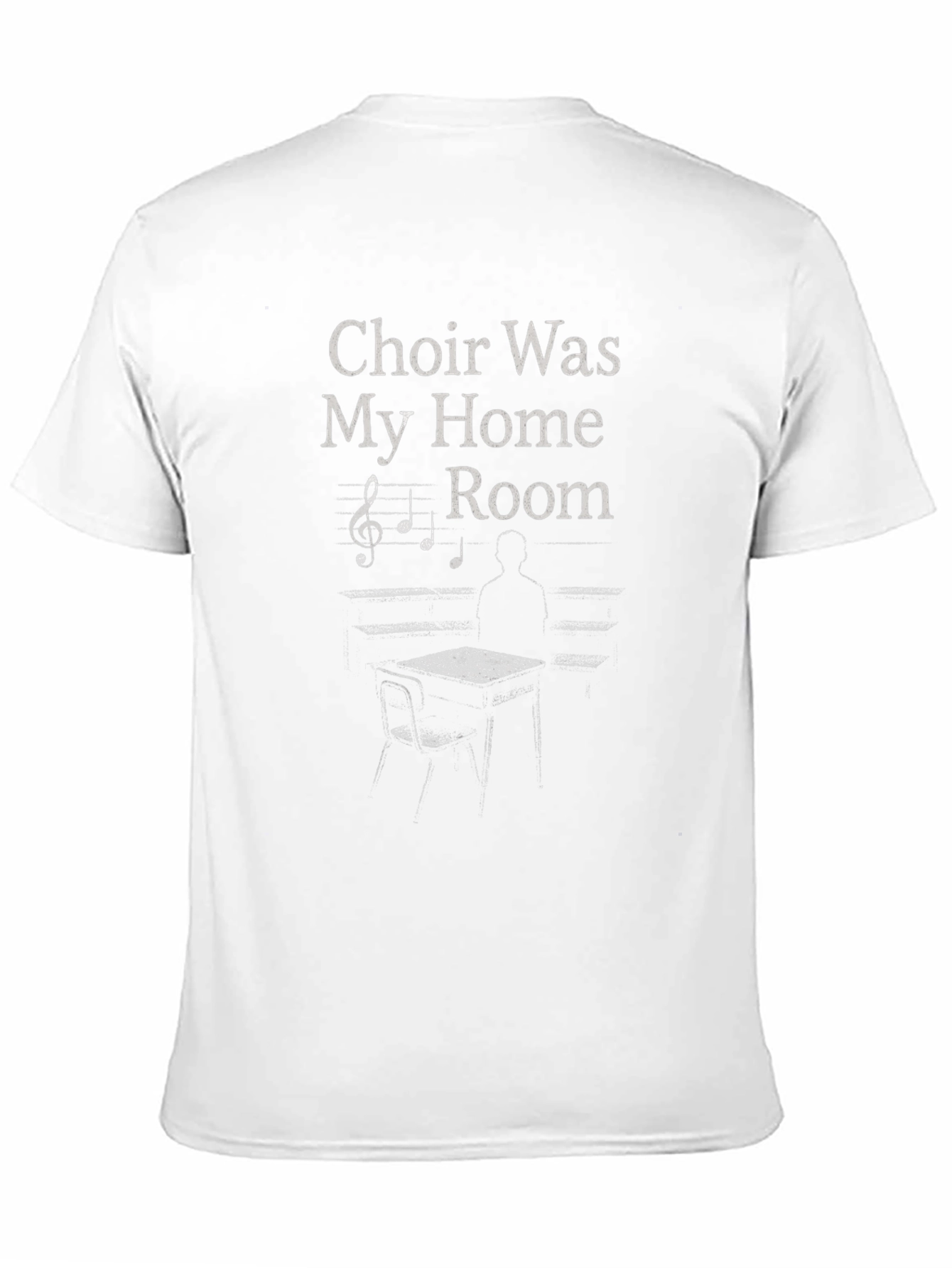 Choir Was My Home Room Graphic T-Shirt