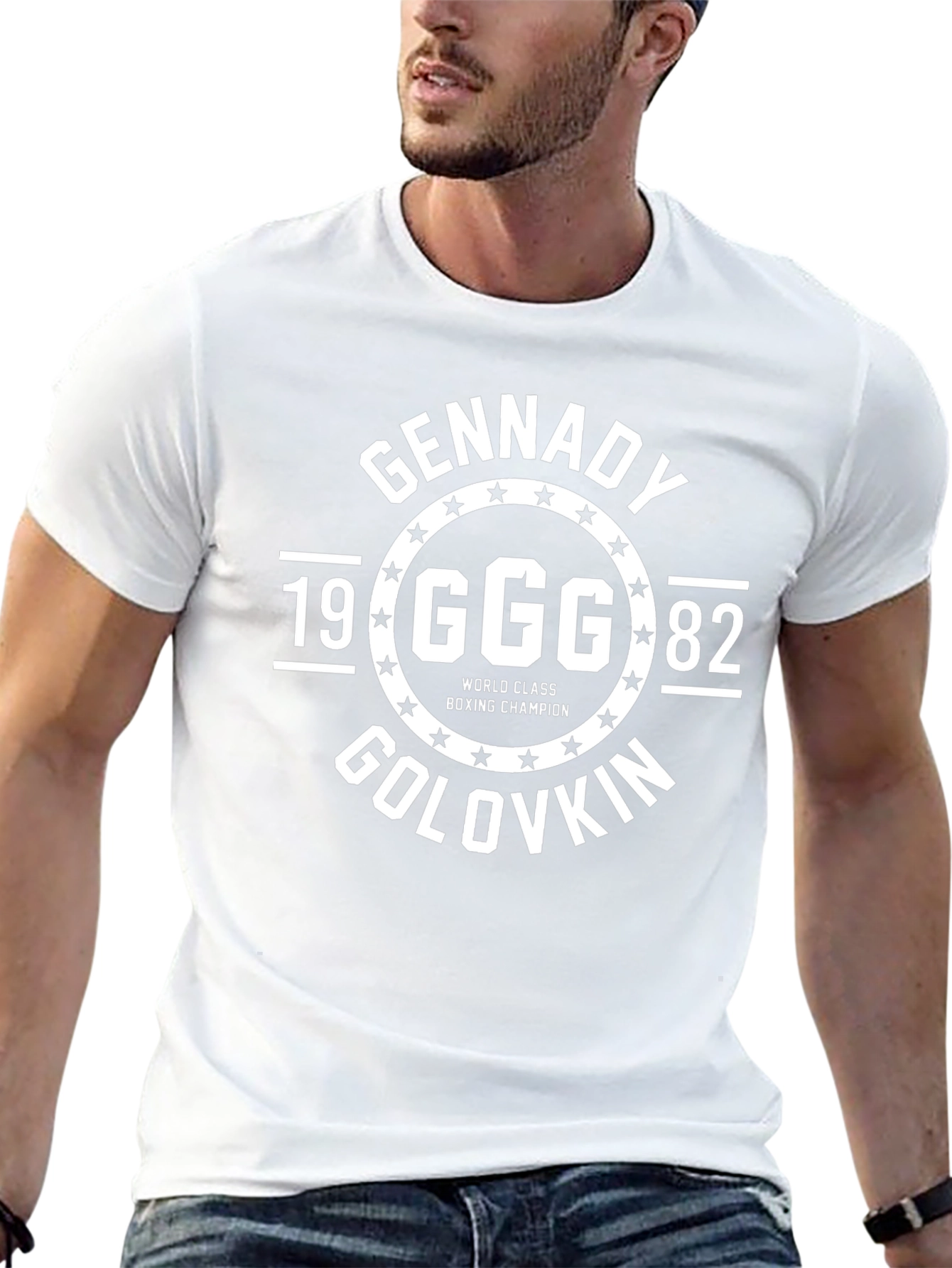 Gennady Golovkin GGG Boxing Champion Black T-Shirt