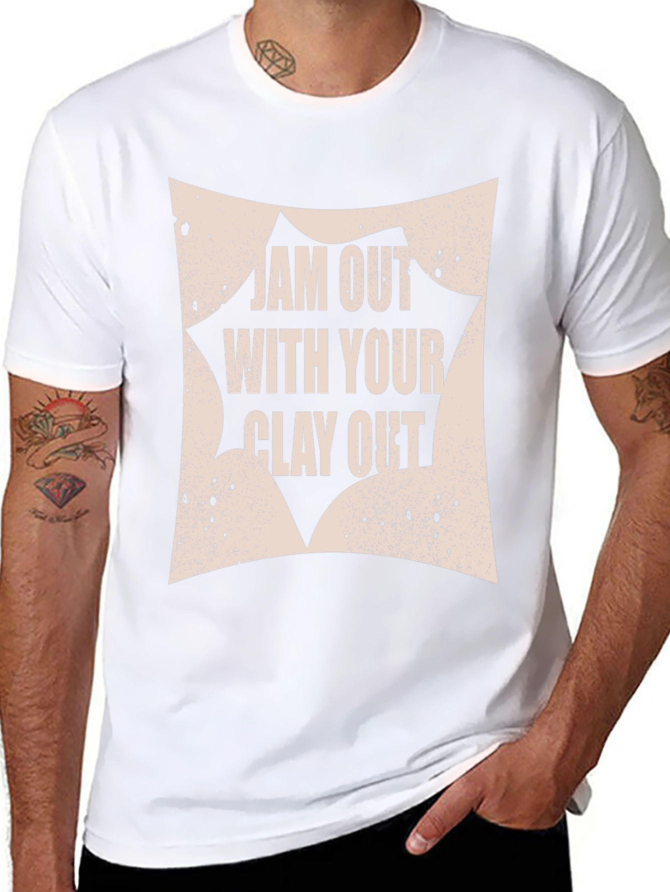 Jam Out T-Shirt - Black Cotton Tee