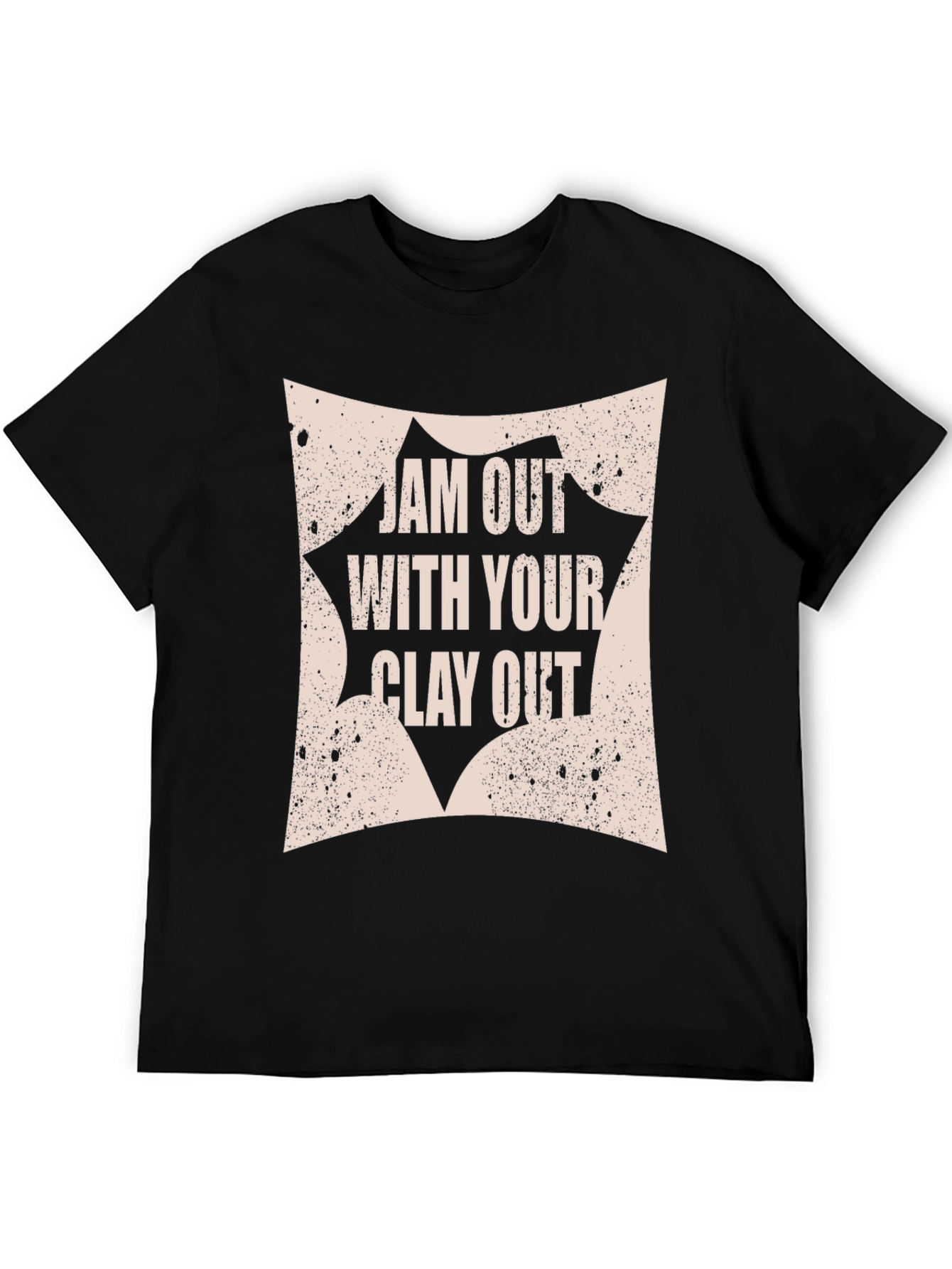 Jam Out T-Shirt - Black Cotton Tee