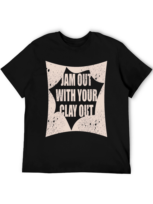 Jam Out T-Shirt - Black Cotton Tee