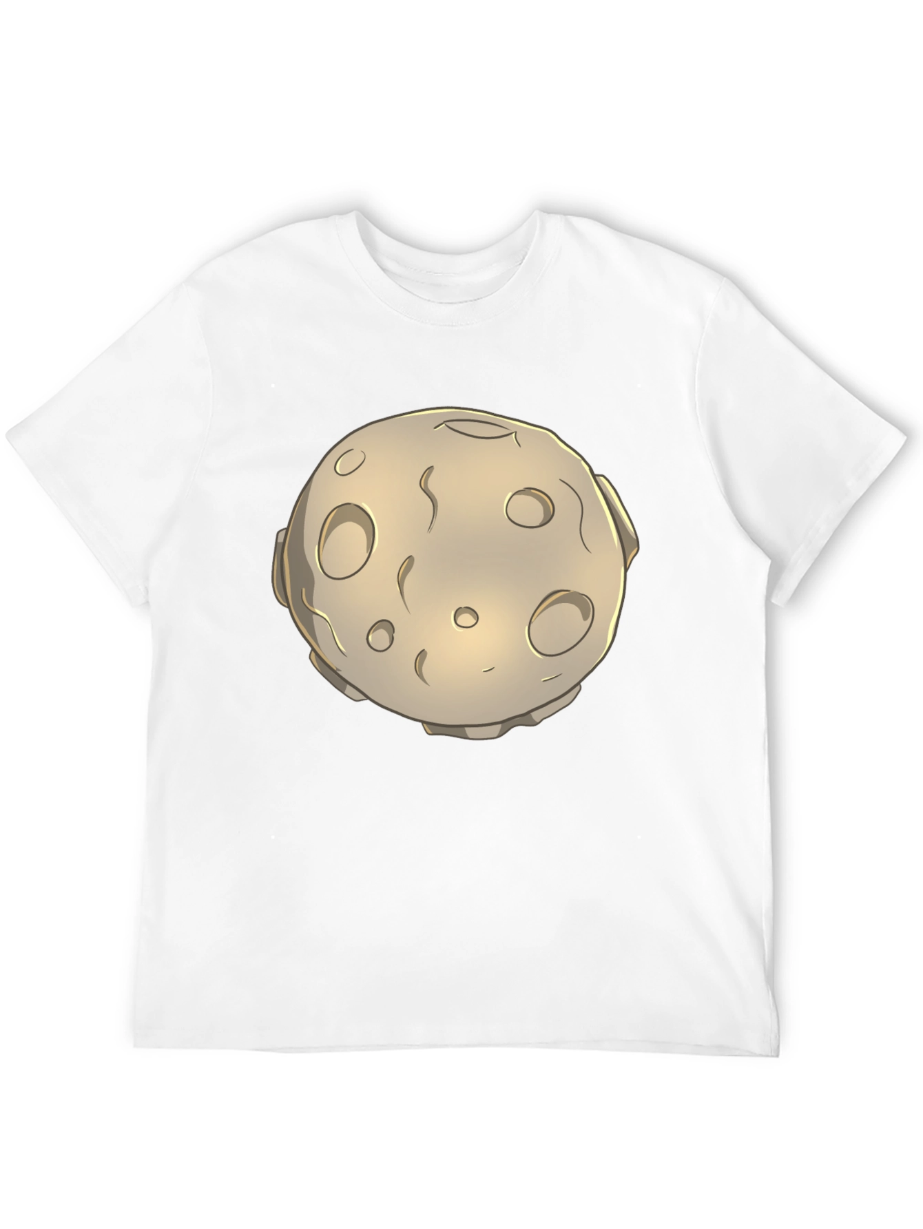 Moon Graphic Black T-Shirt - Unique Design