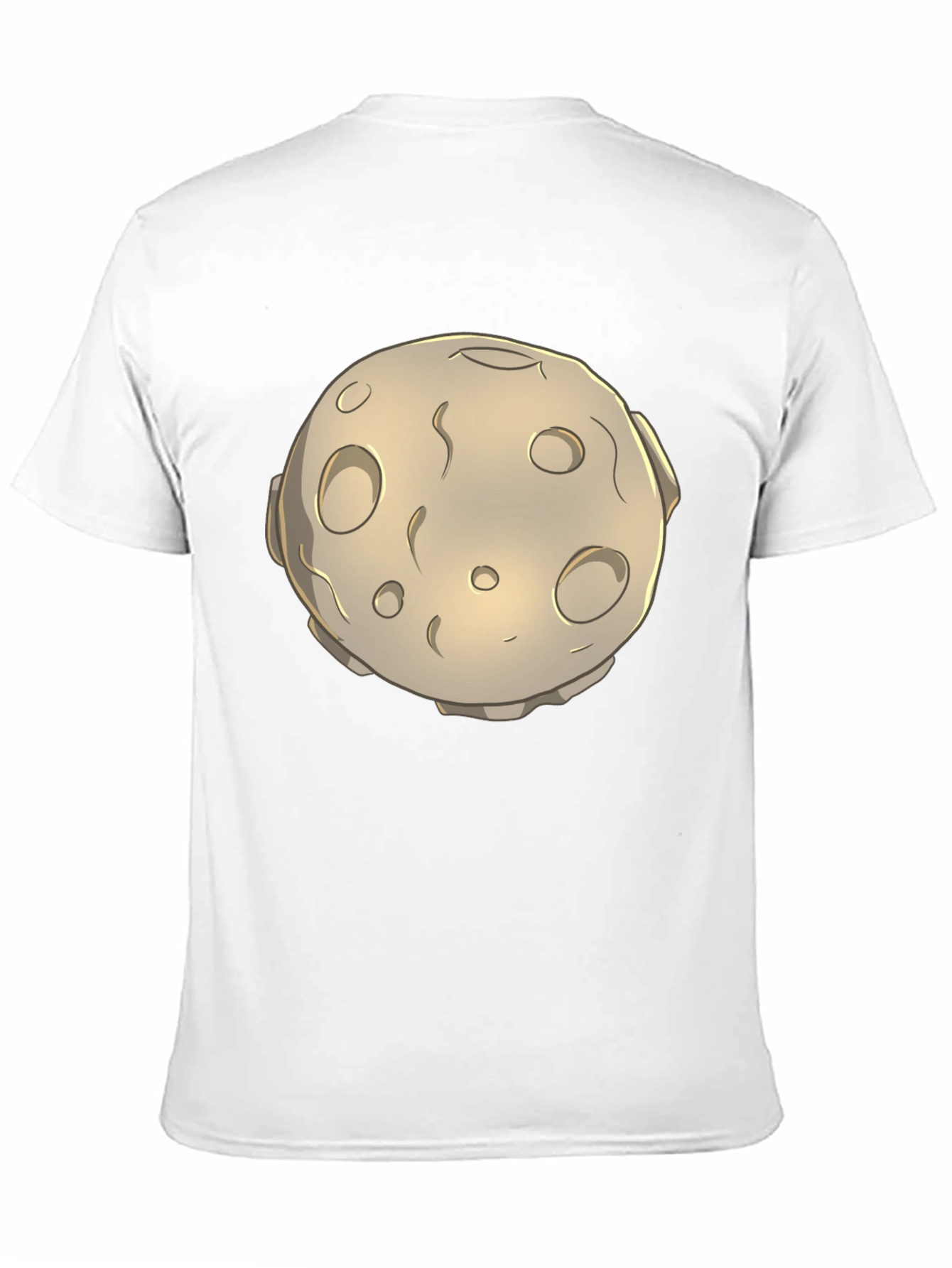 Moon Graphic Black T-Shirt - Unique Design