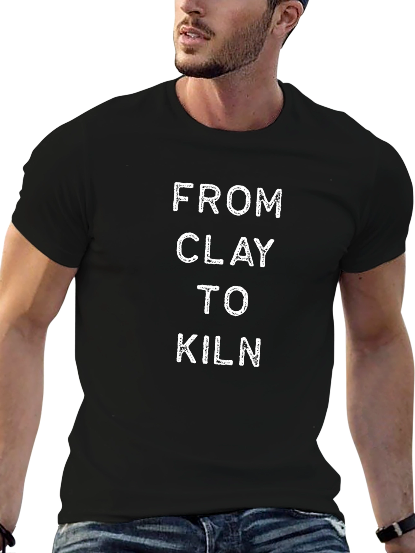 From Clay to Kiln T-Shirt - Pottery Lover Tee