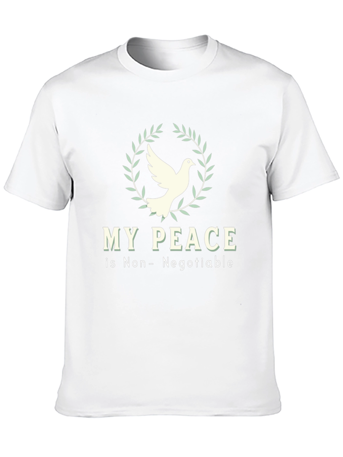 My Peace is Non-Negotiable Dove T-Shirt