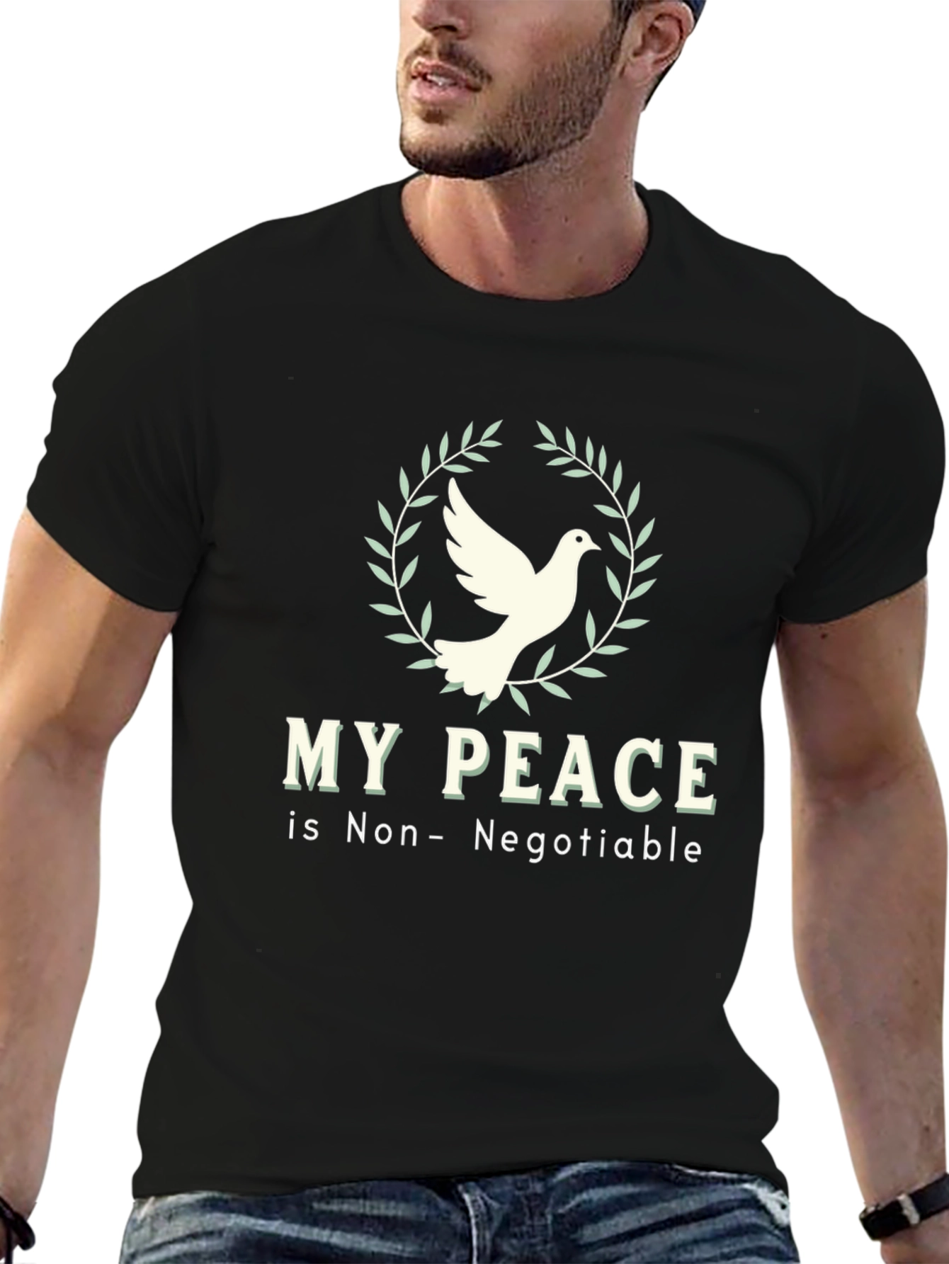 My Peace is Non-Negotiable Dove T-Shirt