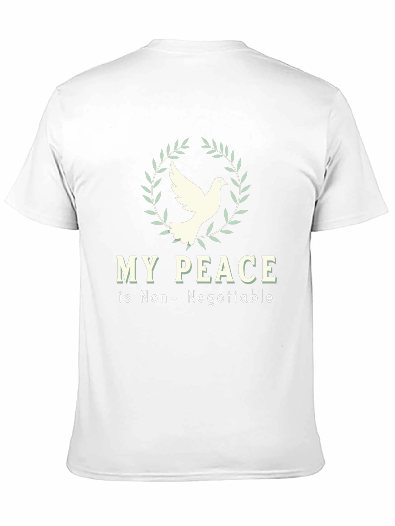 My Peace is Non-Negotiable Dove T-Shirt
