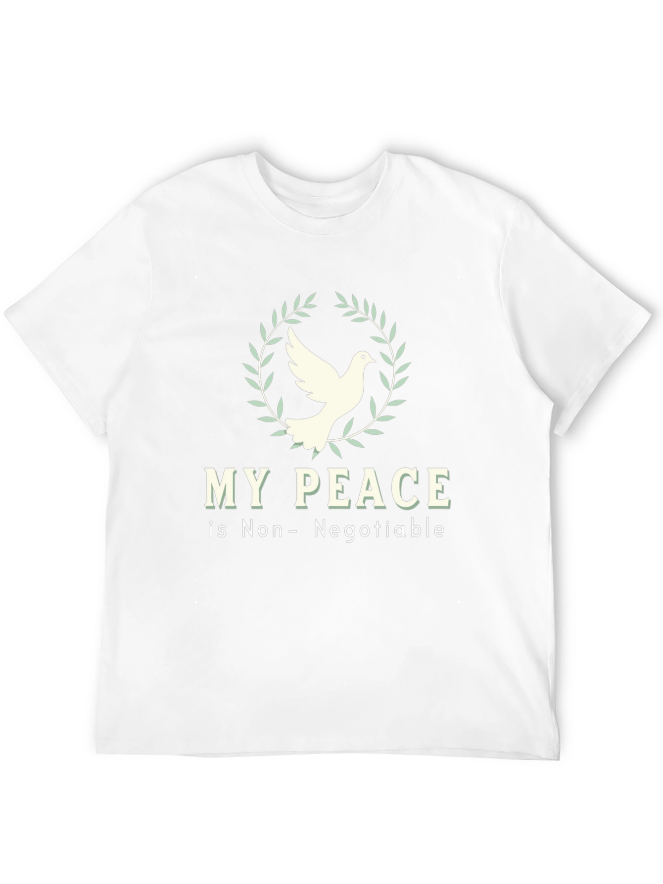 My Peace is Non-Negotiable Dove T-Shirt