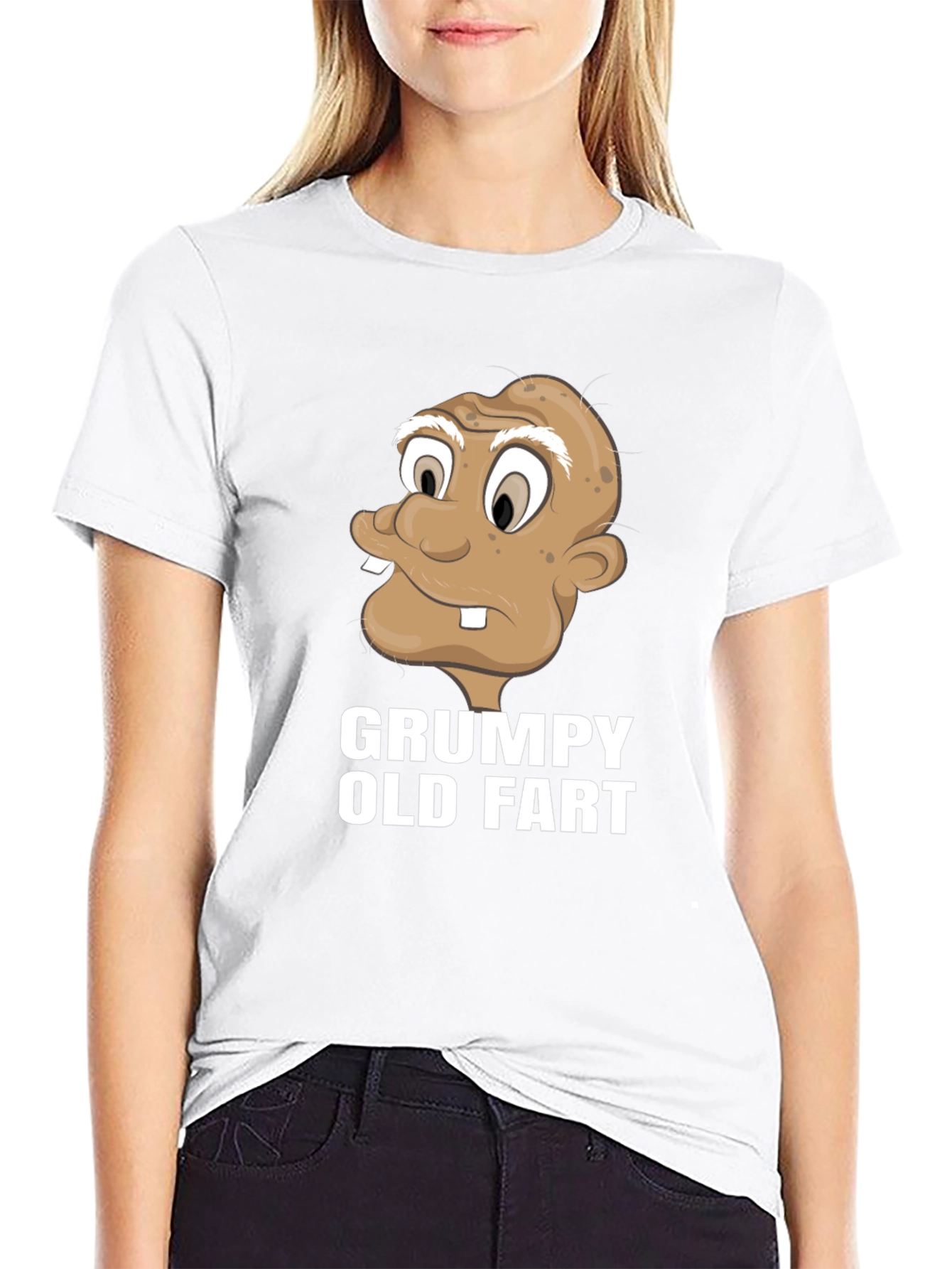 Grumpy Old Fart Funny Graphic Tee