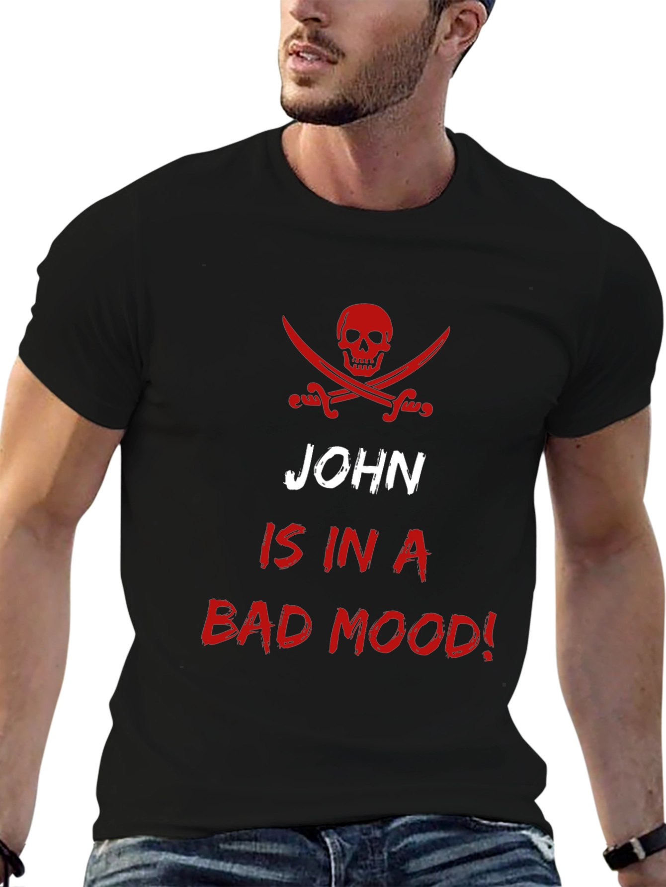 John is in a Bad Mood T-Shirt