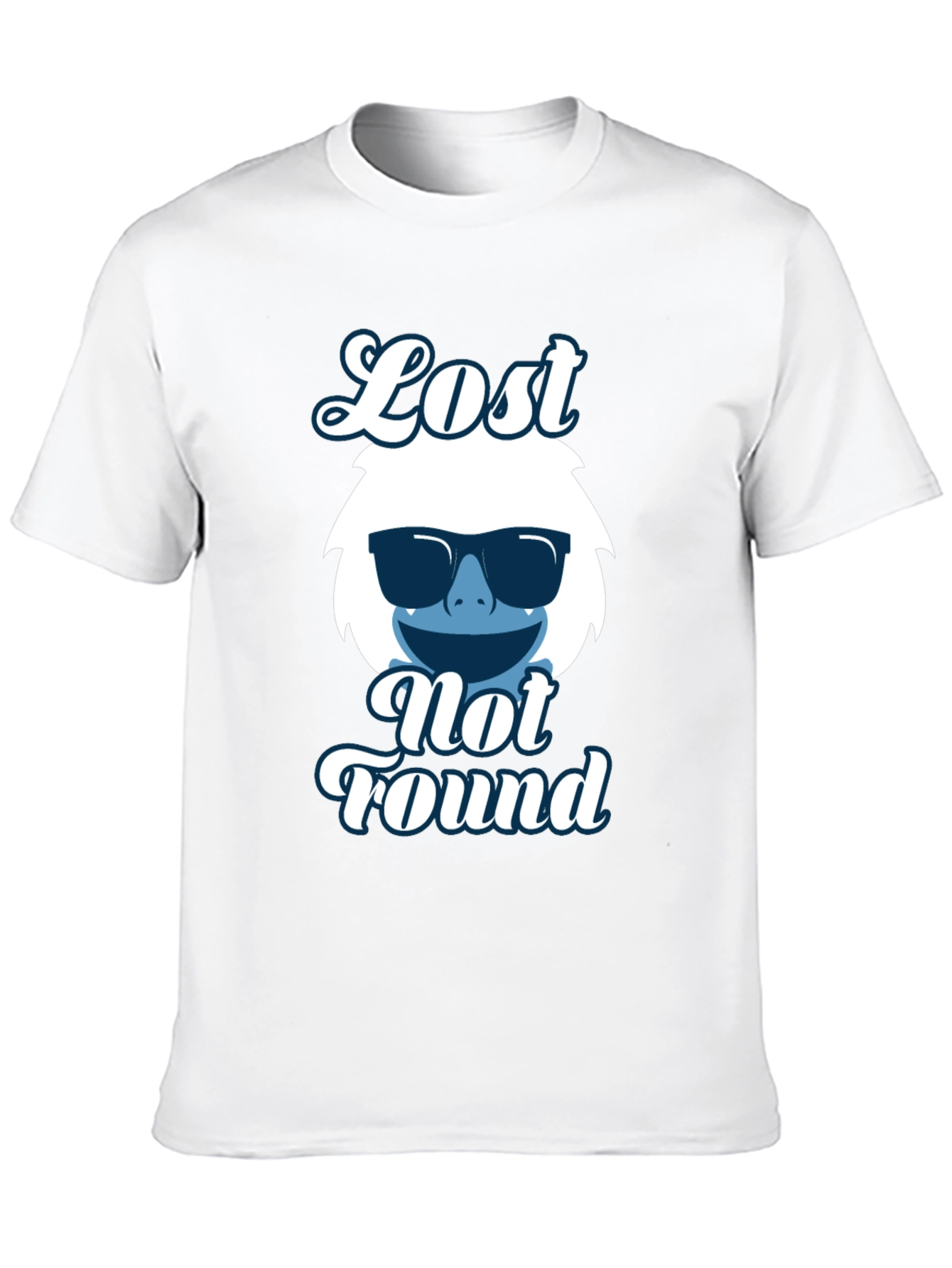 Lost Not Found Yeti Graphic Tee - Black