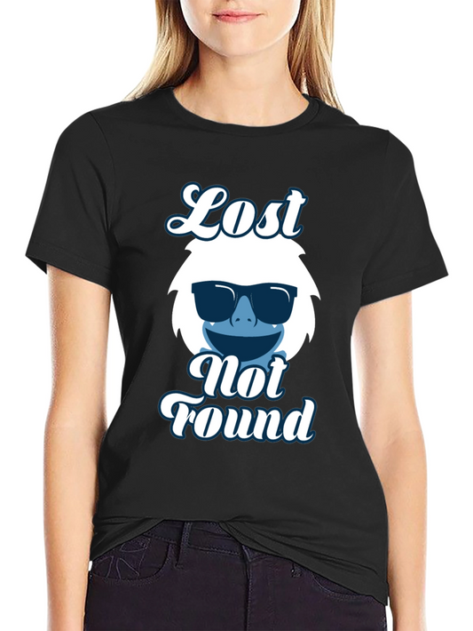 Lost Not Found Yeti Graphic Tee - Black