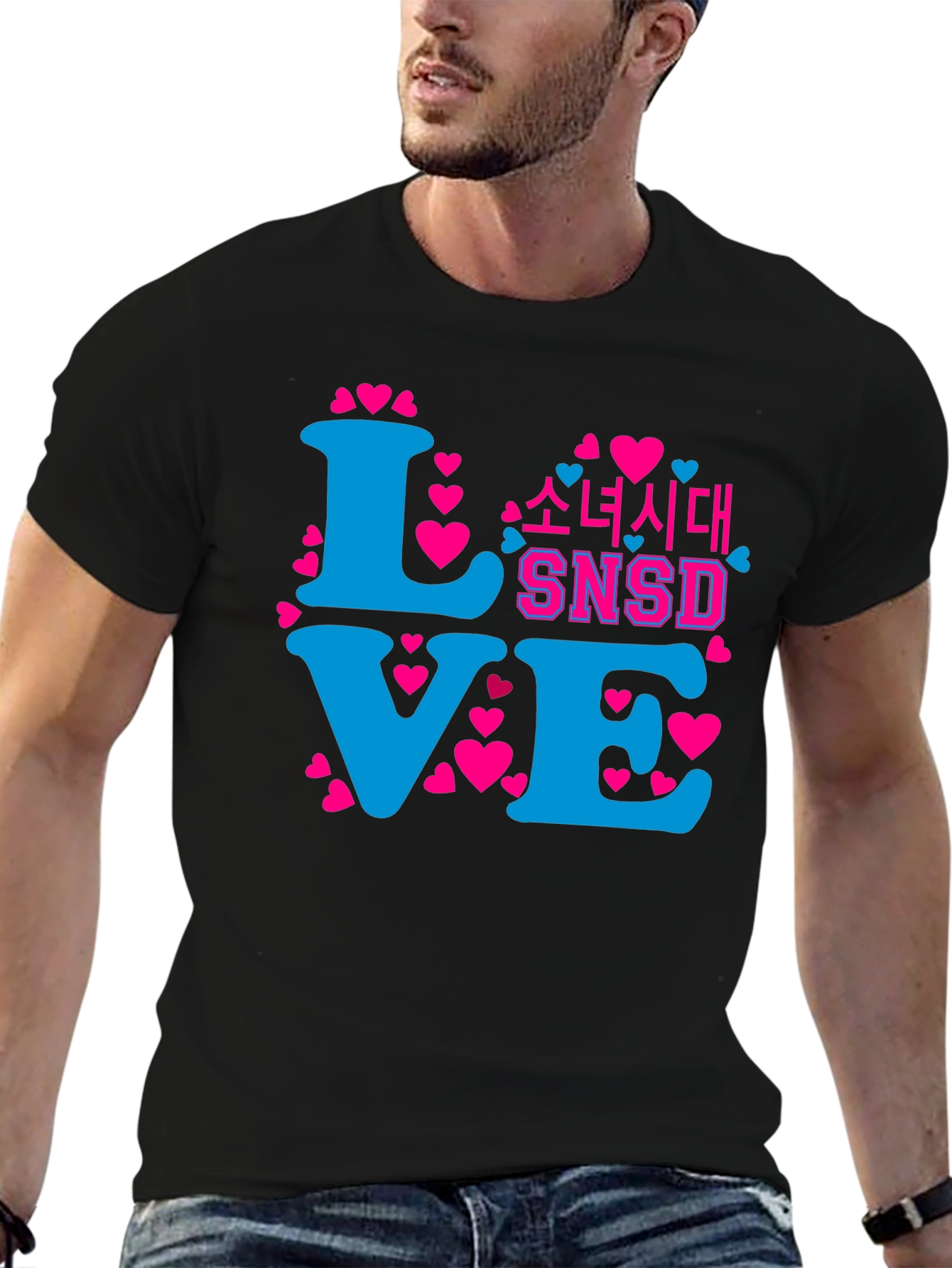SNSD Love T-Shirt - K-Pop Inspired Design