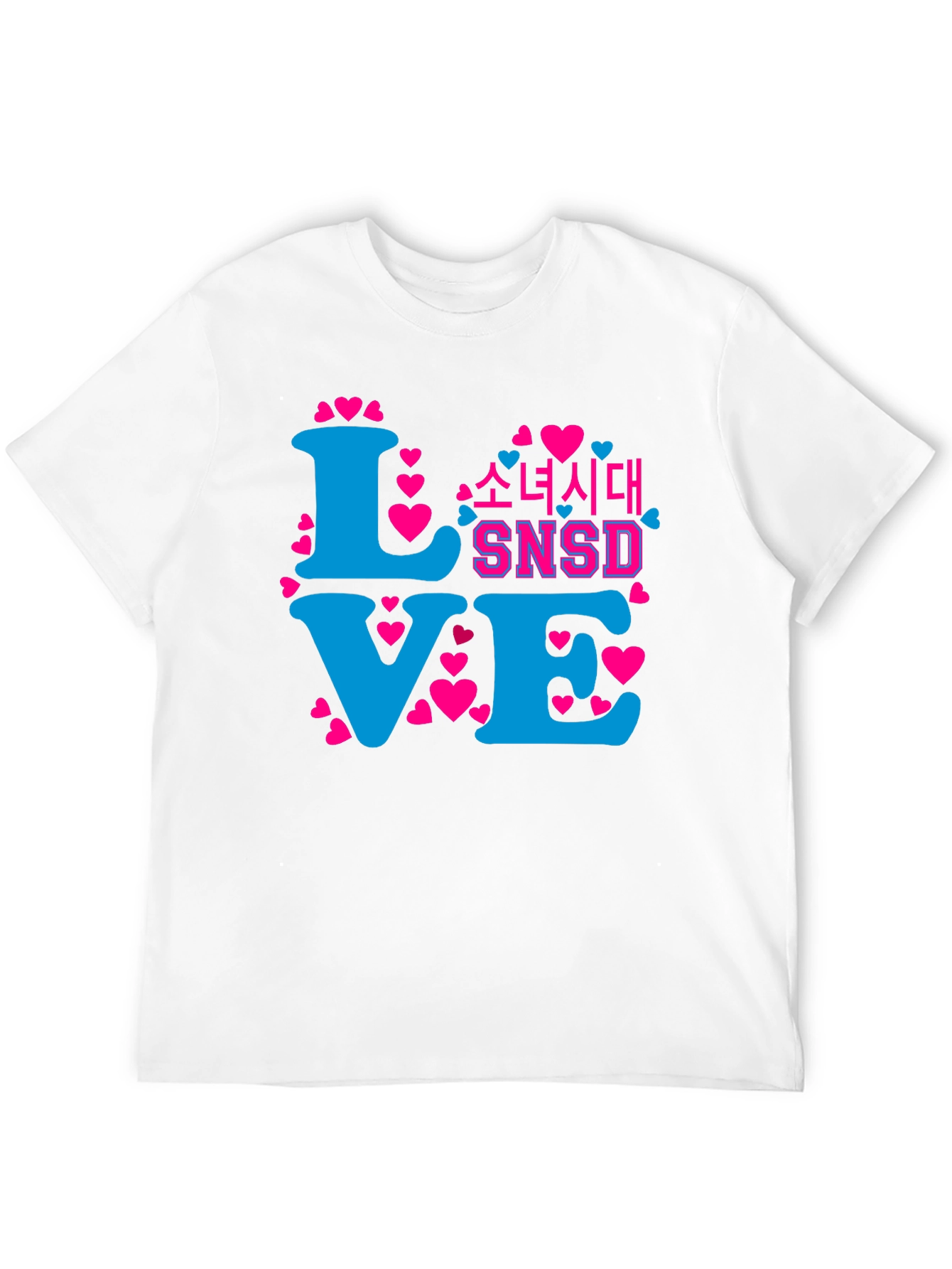 SNSD Love T-Shirt - K-Pop Inspired Design
