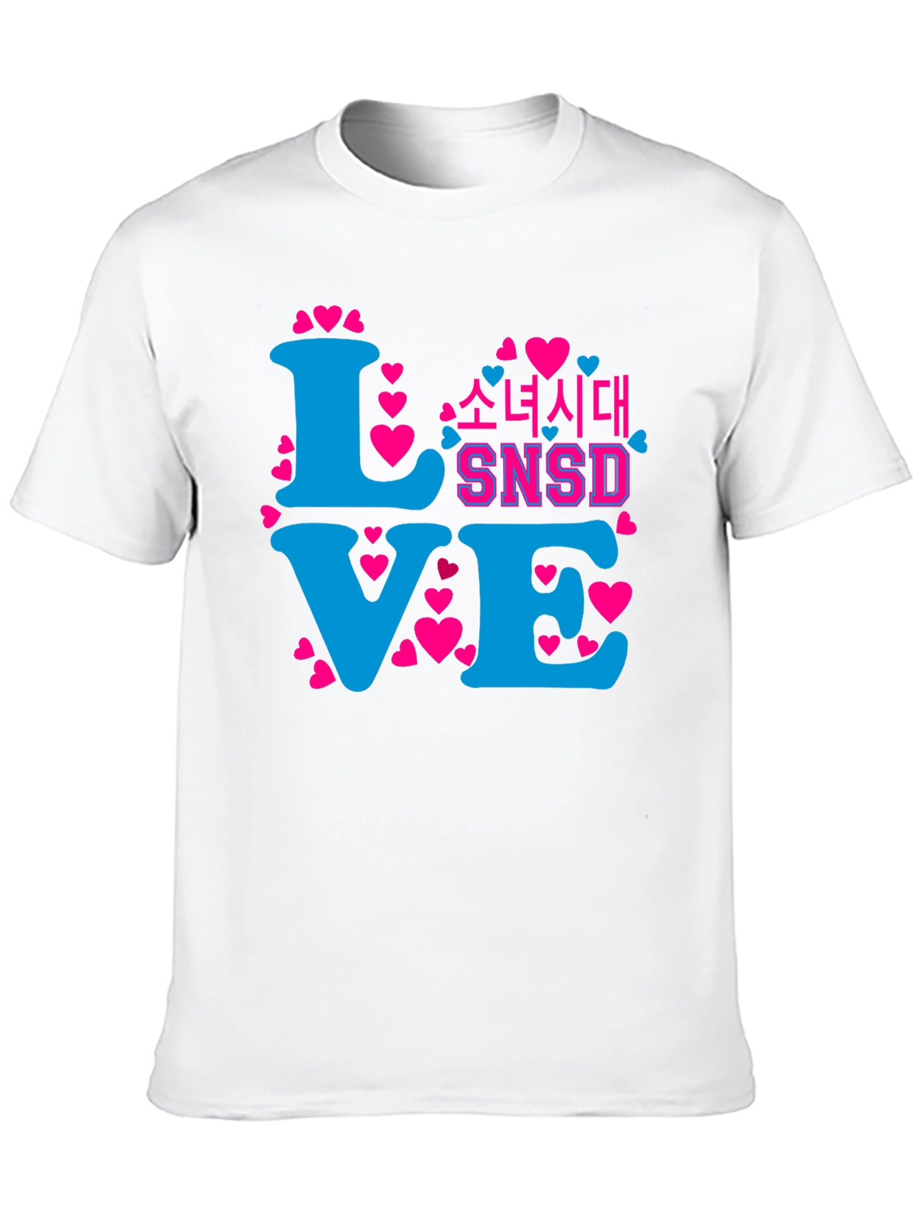 SNSD Love T-Shirt - K-Pop Inspired Design