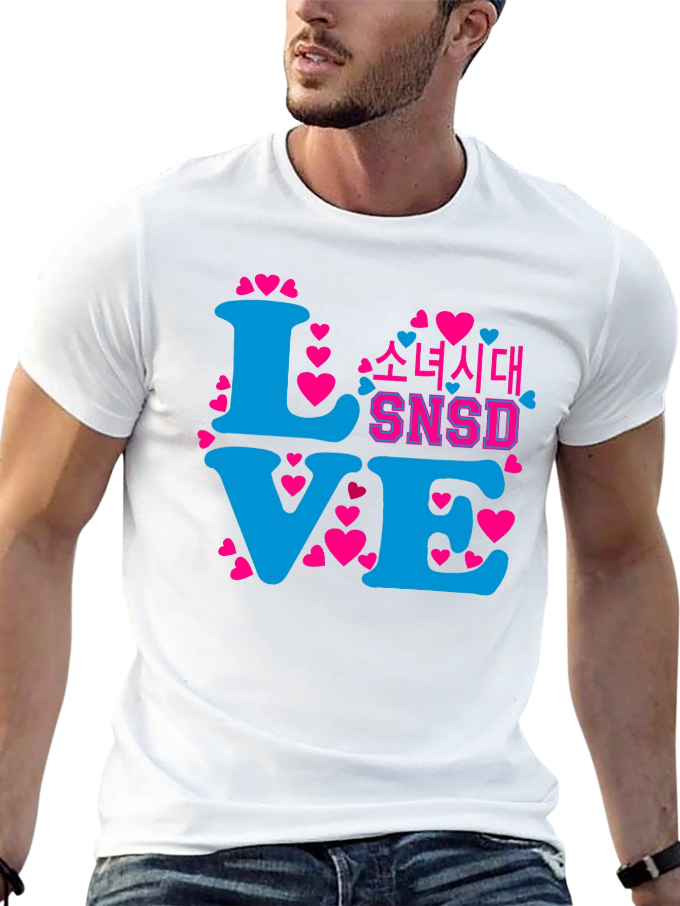 SNSD Love T-Shirt - K-Pop Inspired Design