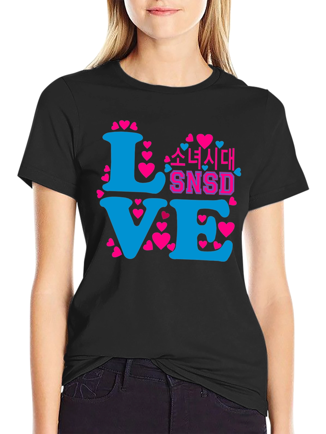 SNSD Love T-Shirt - K-Pop Inspired Design