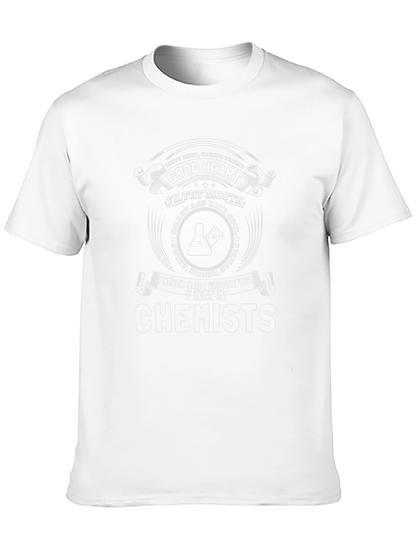 Dirty Mind Good Heart Chemist T-Shirt