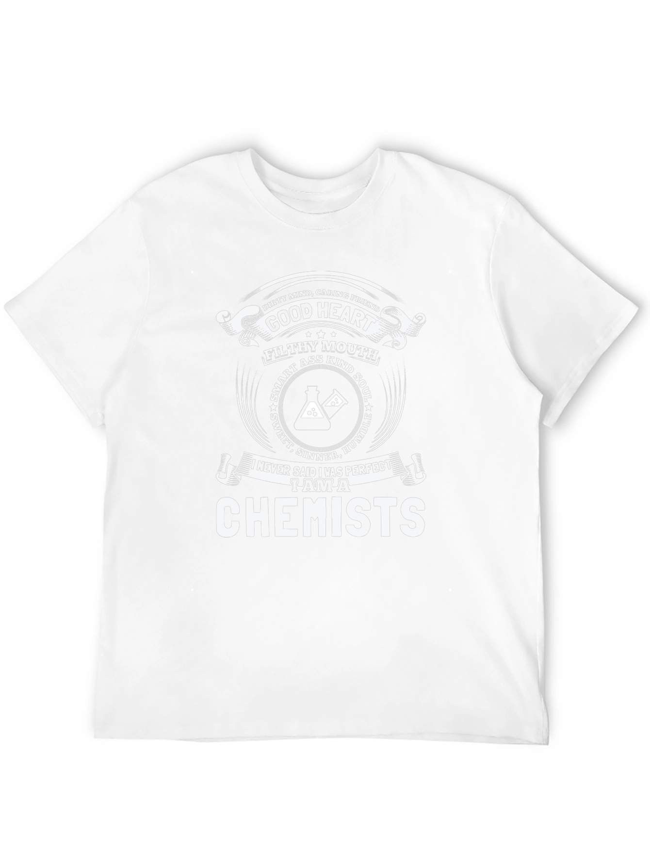 Dirty Mind Good Heart Chemist T-Shirt