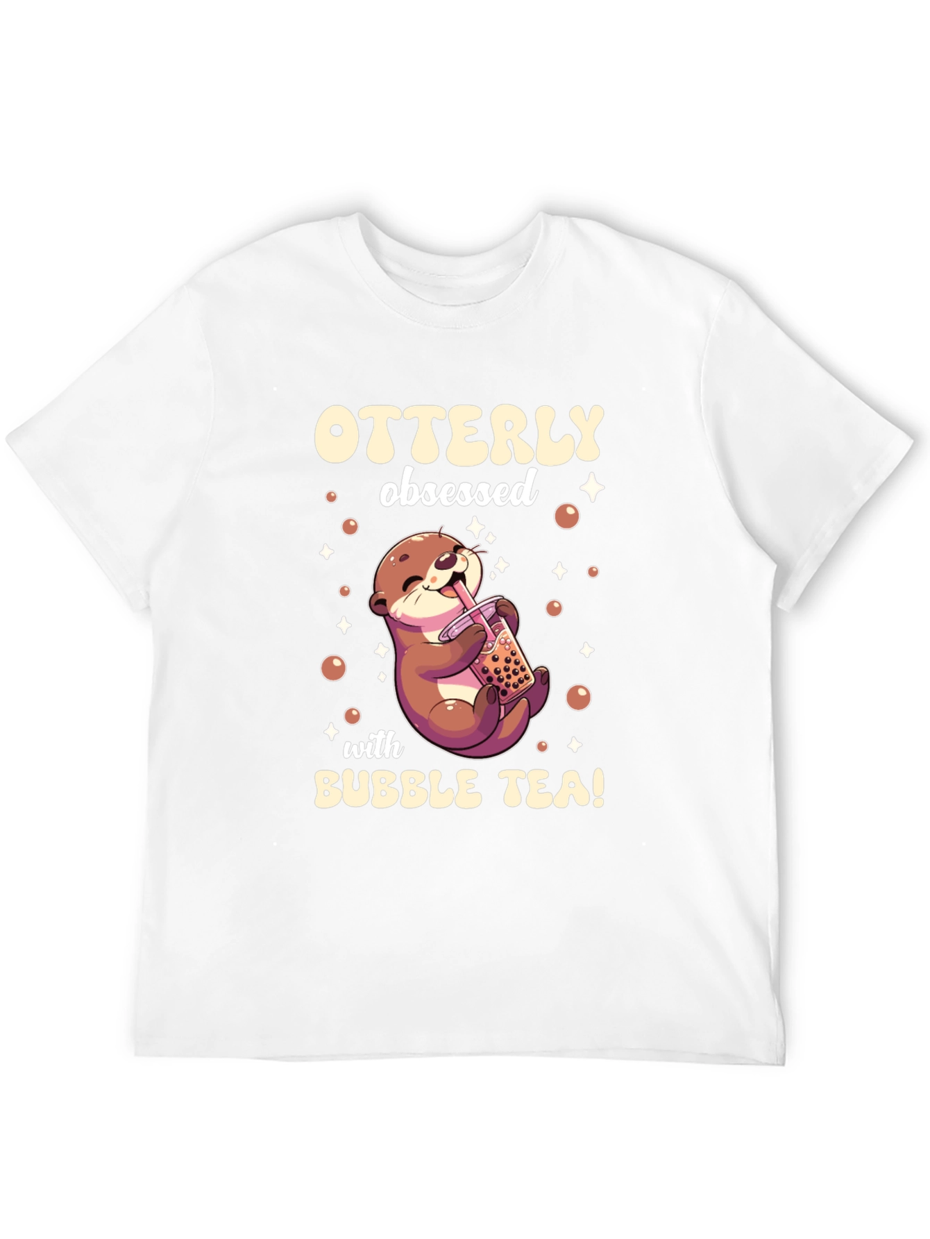 Otterly Obsessed Bubble Tea Graphic Tee