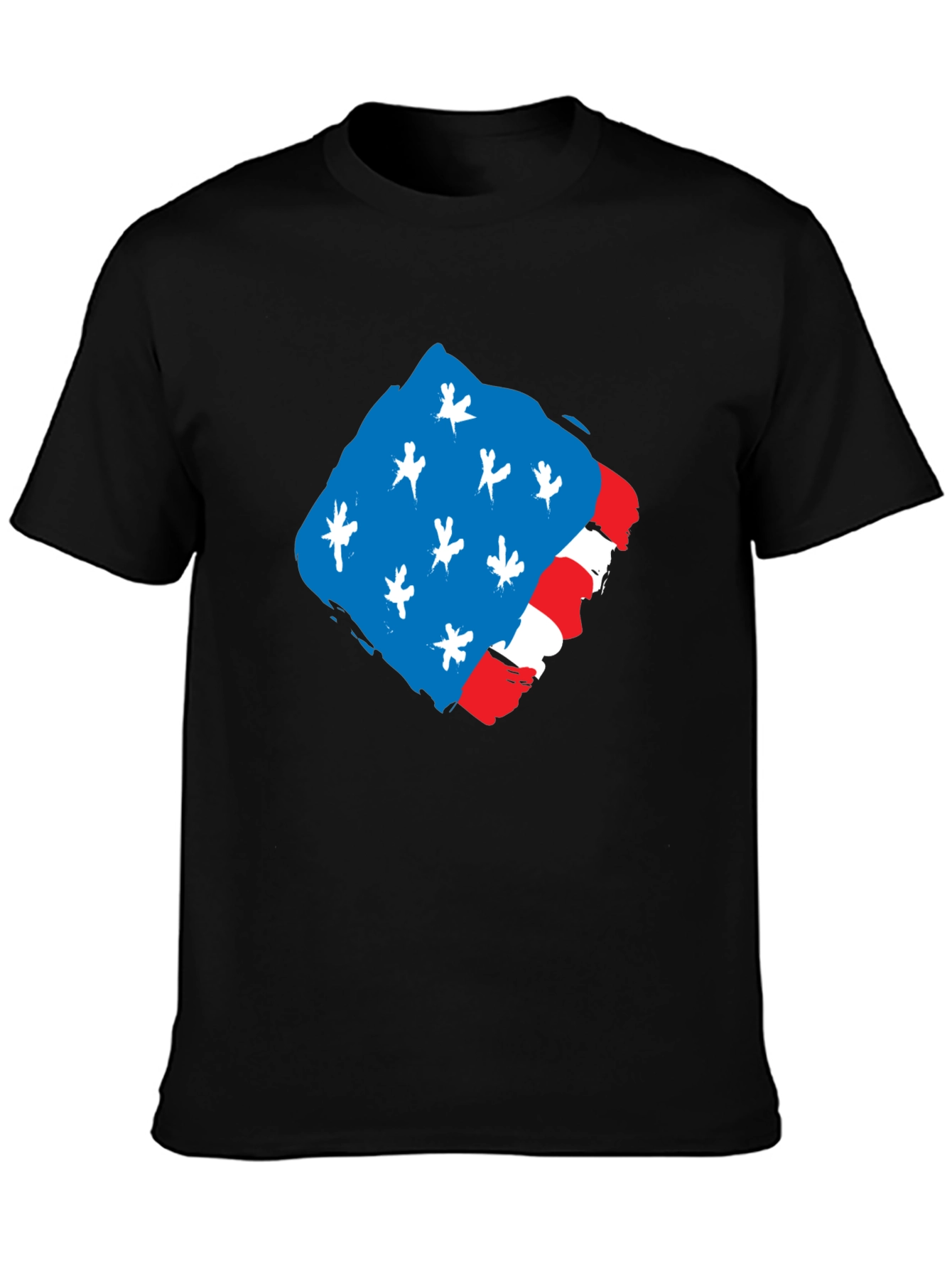 USA Flag Graphic T-Shirt - Patriotic Pride
