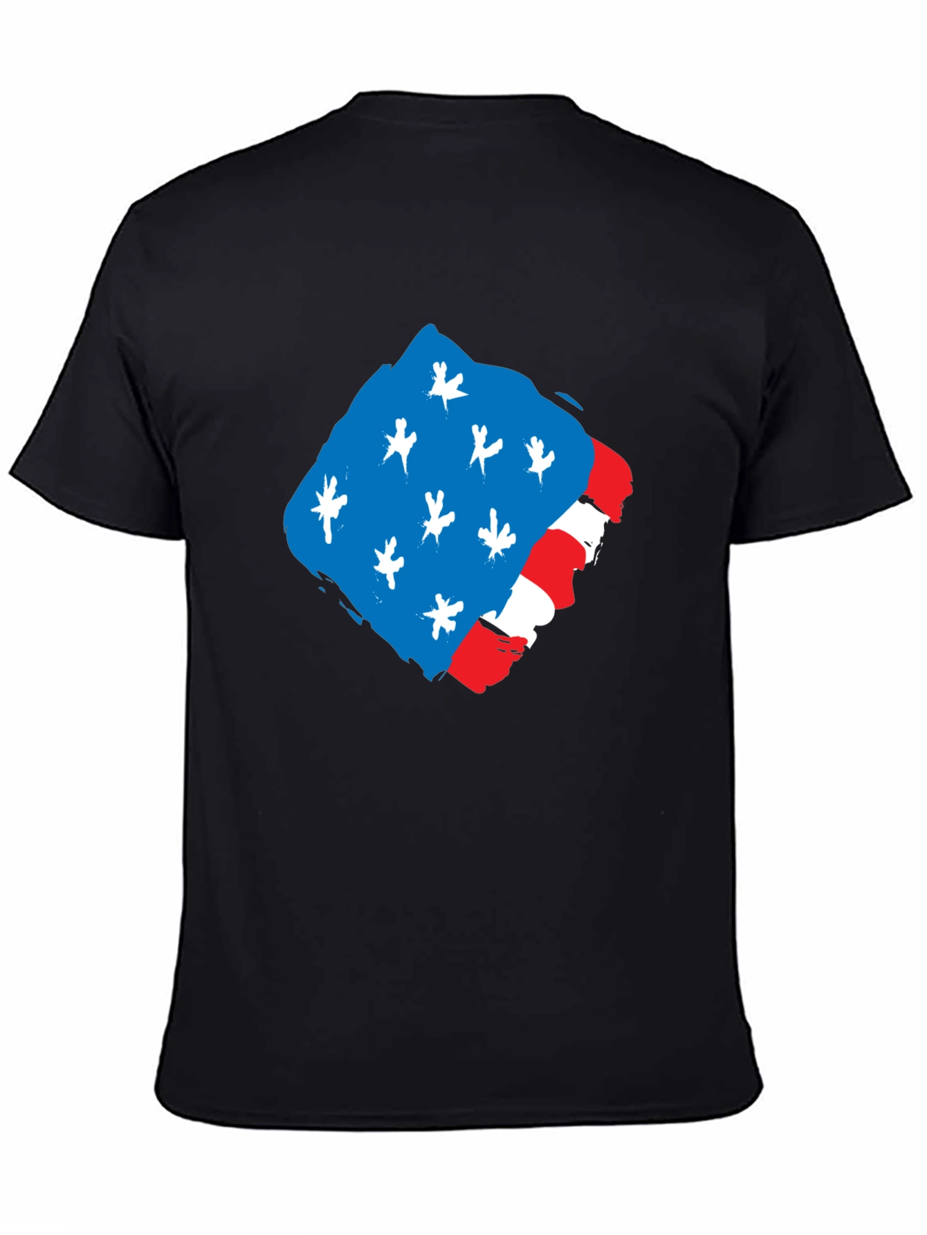 USA Flag Graphic T-Shirt - Patriotic Pride