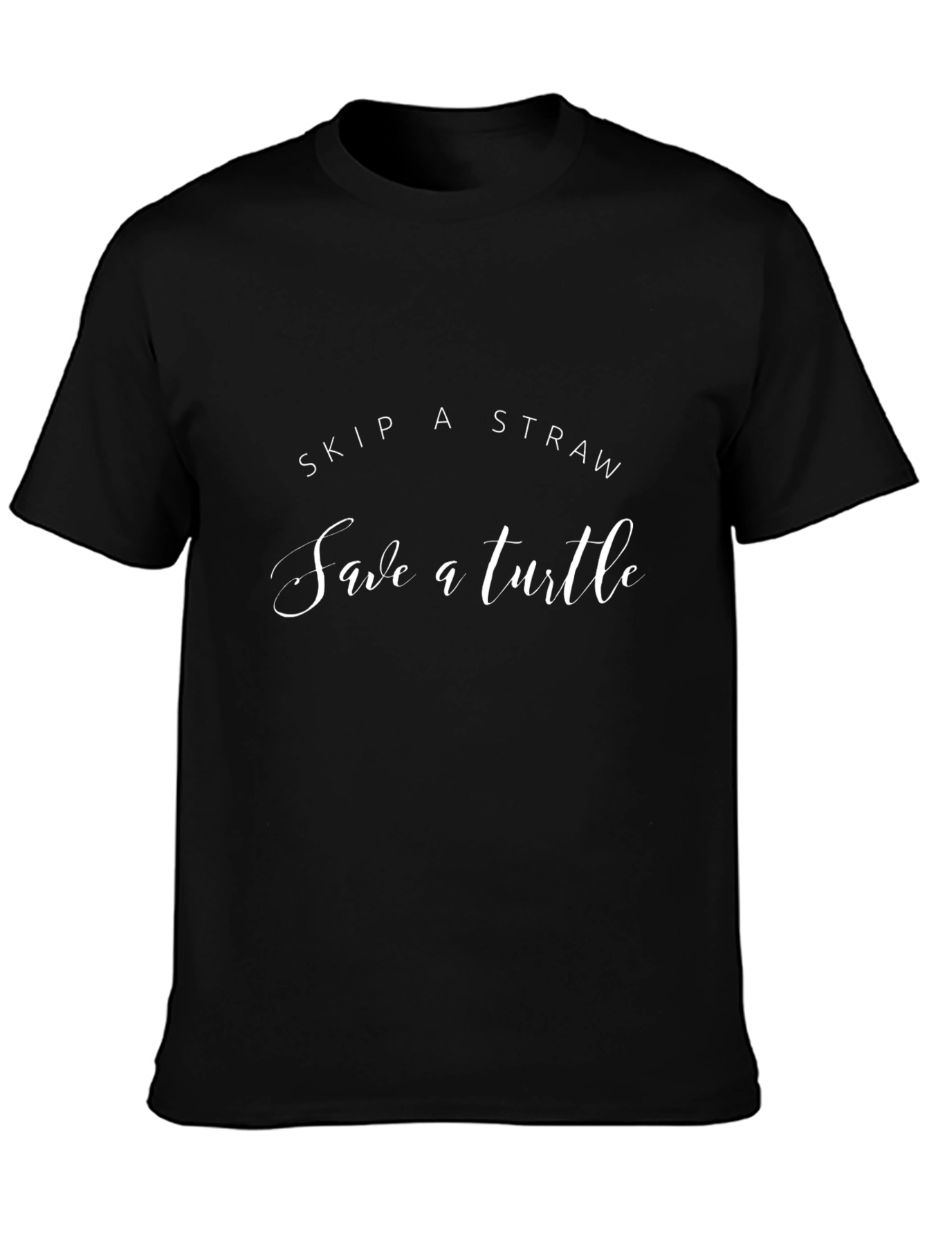 Skip a Straw Save a Turtle Graphic Tee