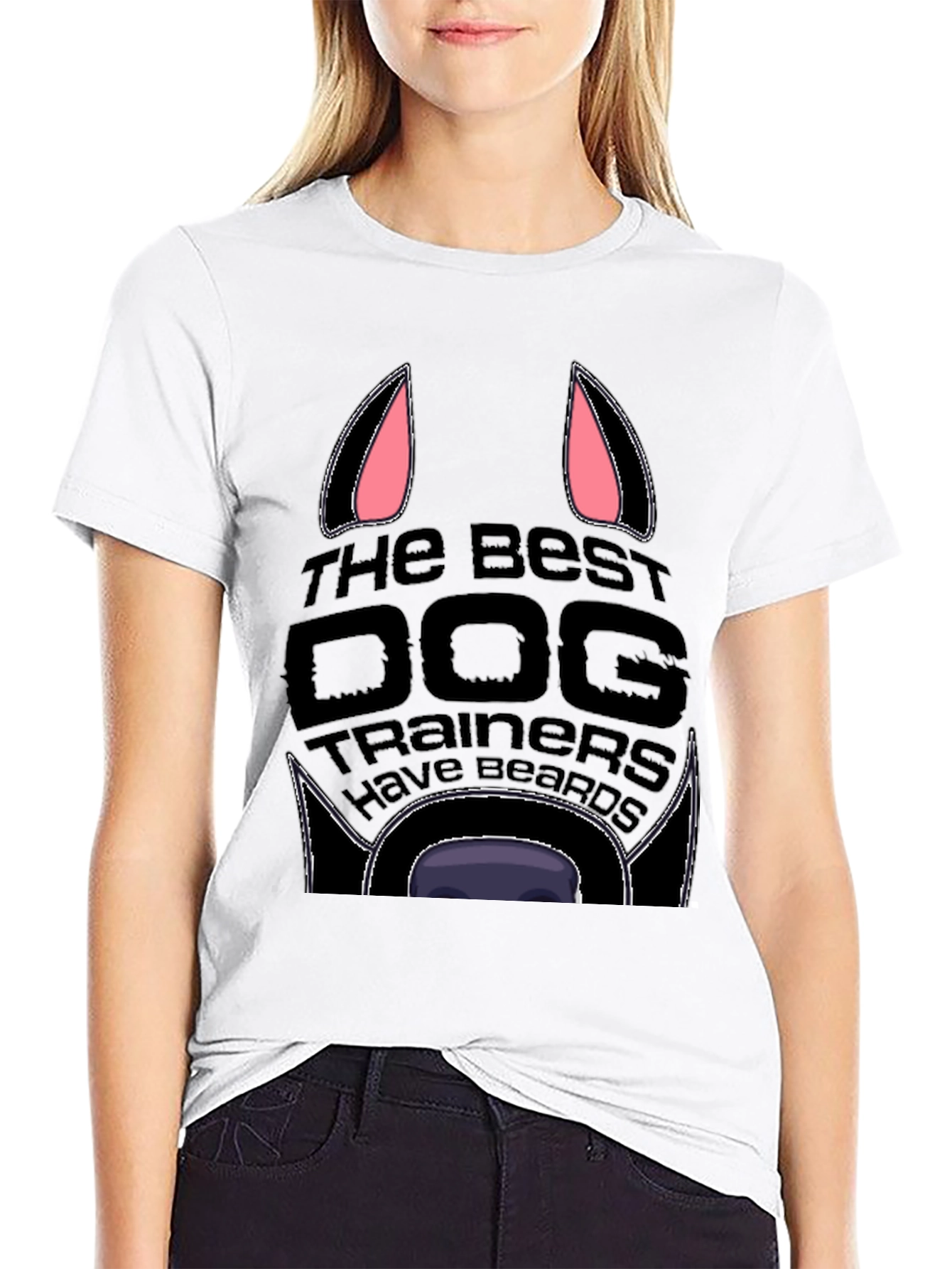 Dog Trainer Beard T-Shirt - Unique Graphic Tee